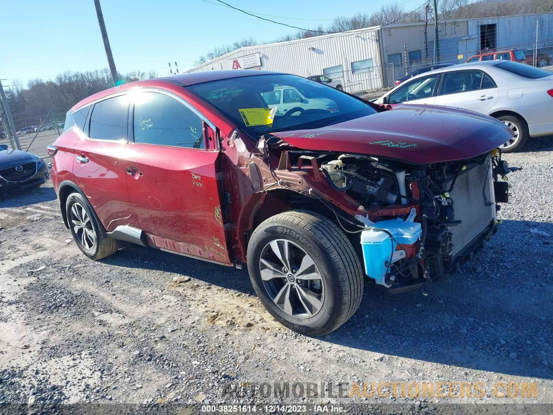 5N1AZ2MJ6KN162435 NISSAN MURANO 2019