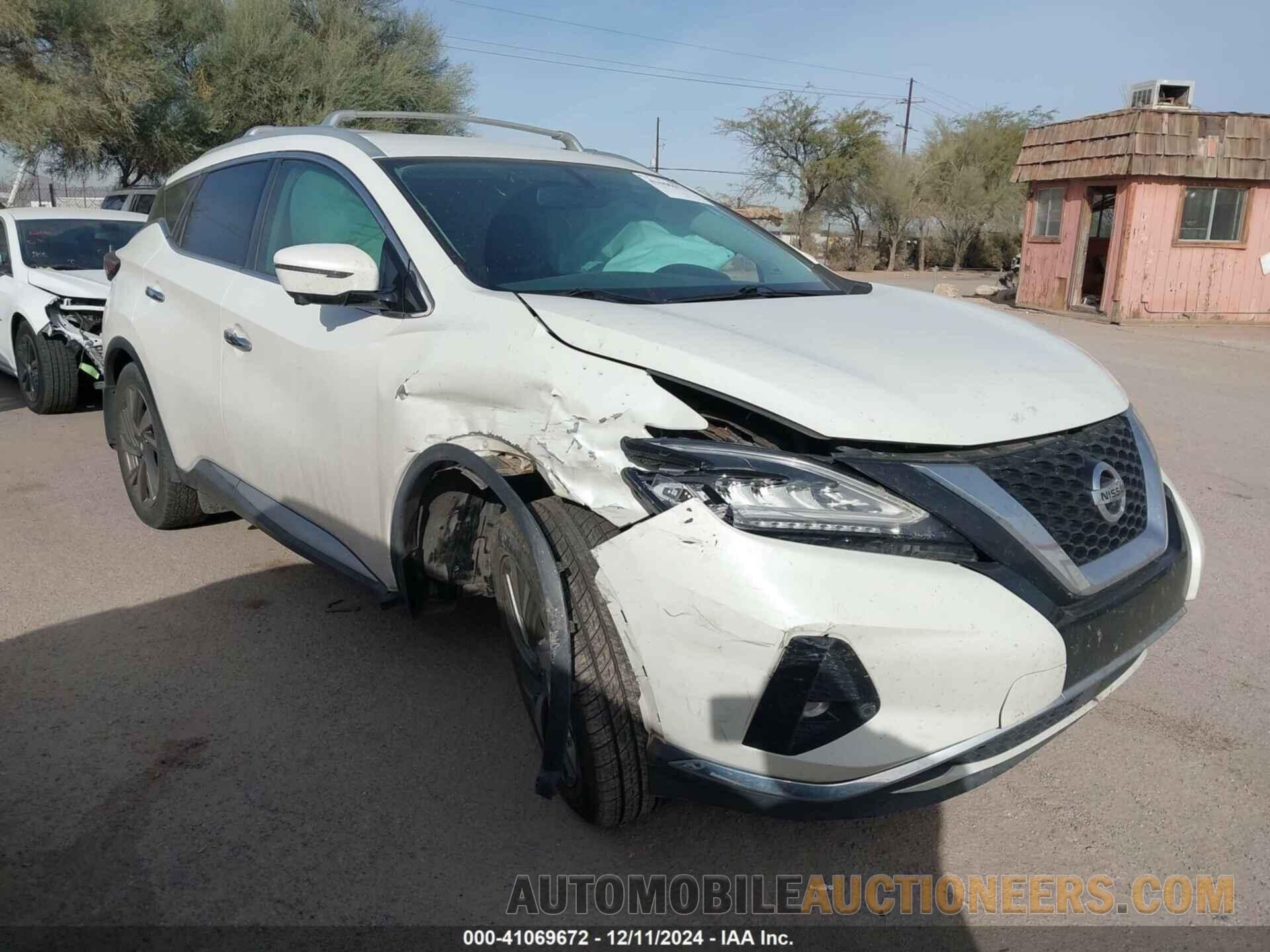 5N1AZ2MJ8KN118842 NISSAN MURANO 2019