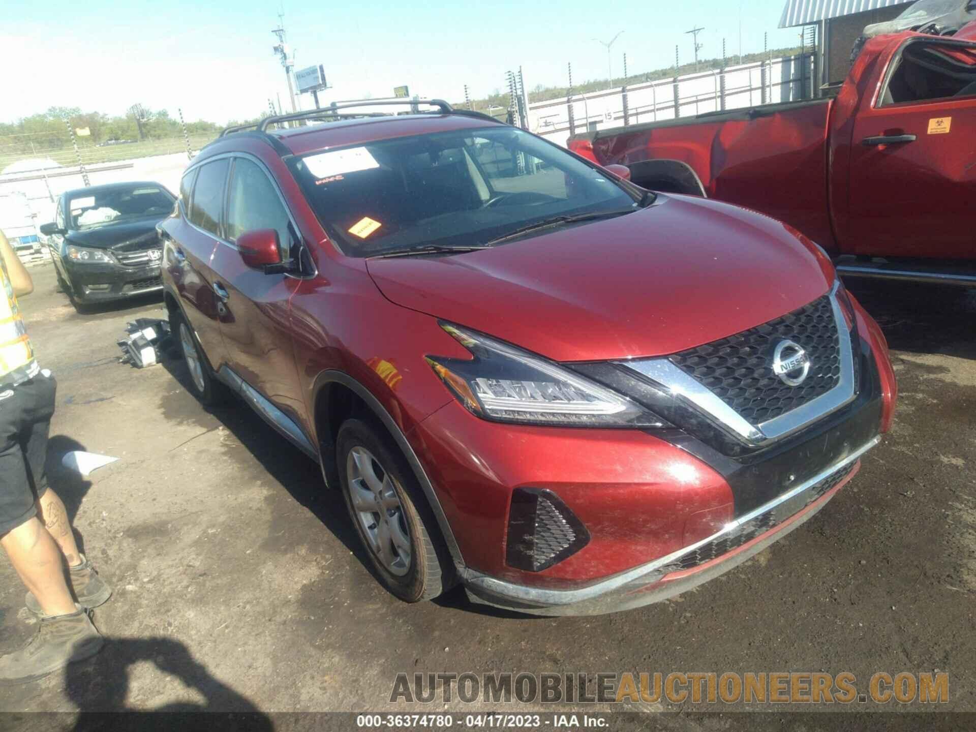 5N1AZ2MJ8KN126990 NISSAN MURANO 2019