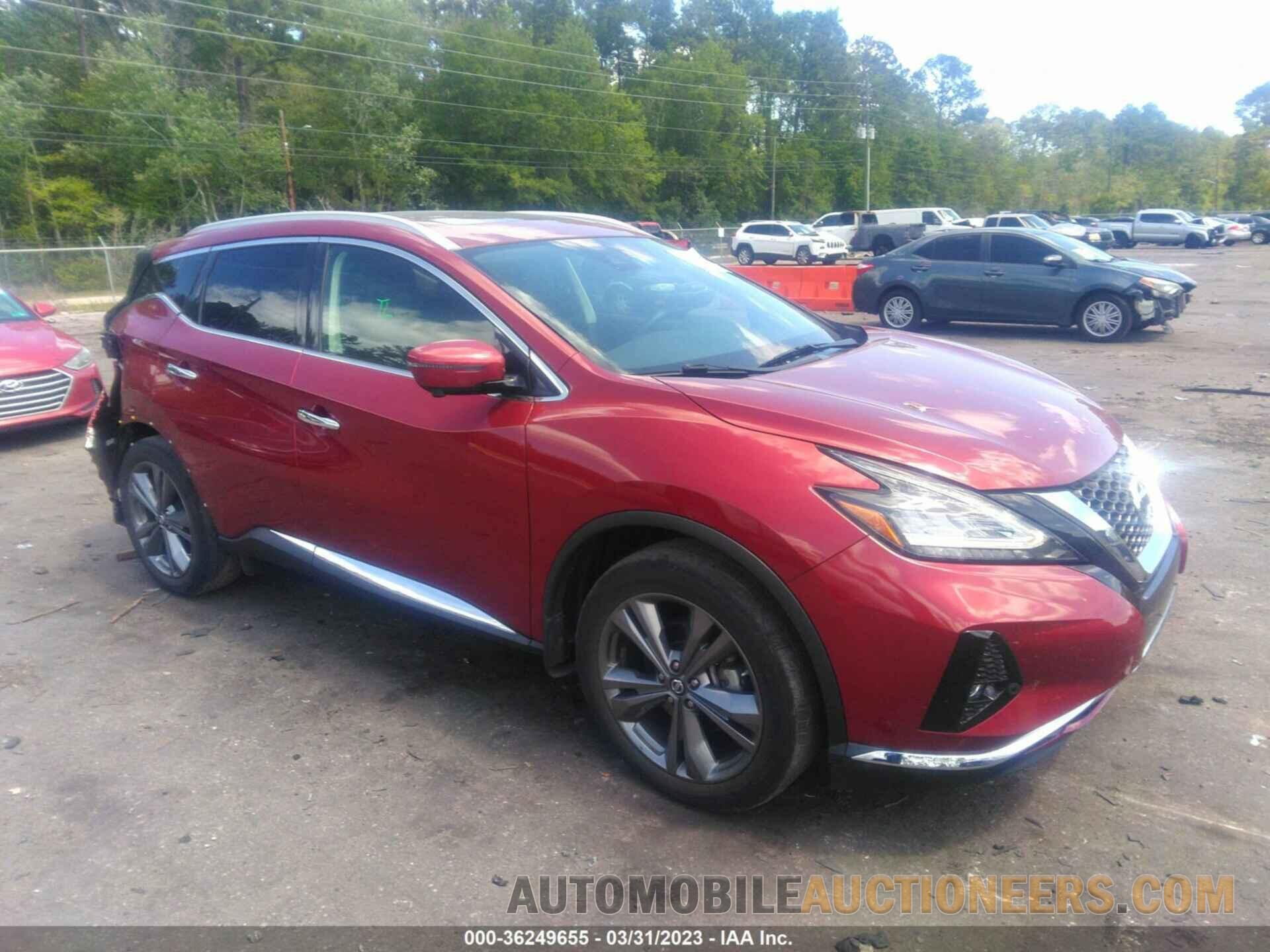 5N1AZ2MJXKN110502 NISSAN MURANO 2019