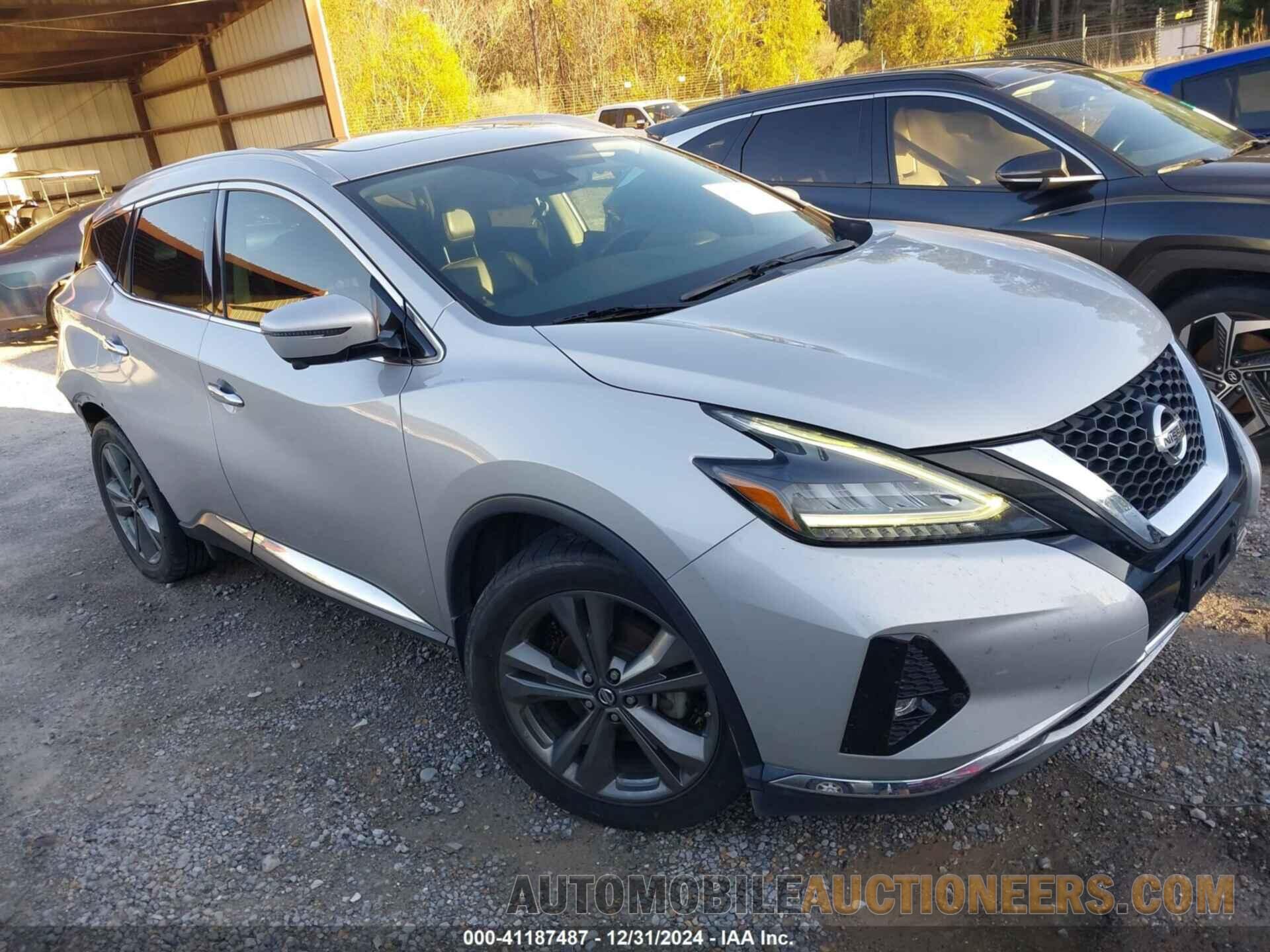 5N1AZ2MJXKN122522 NISSAN MURANO 2019