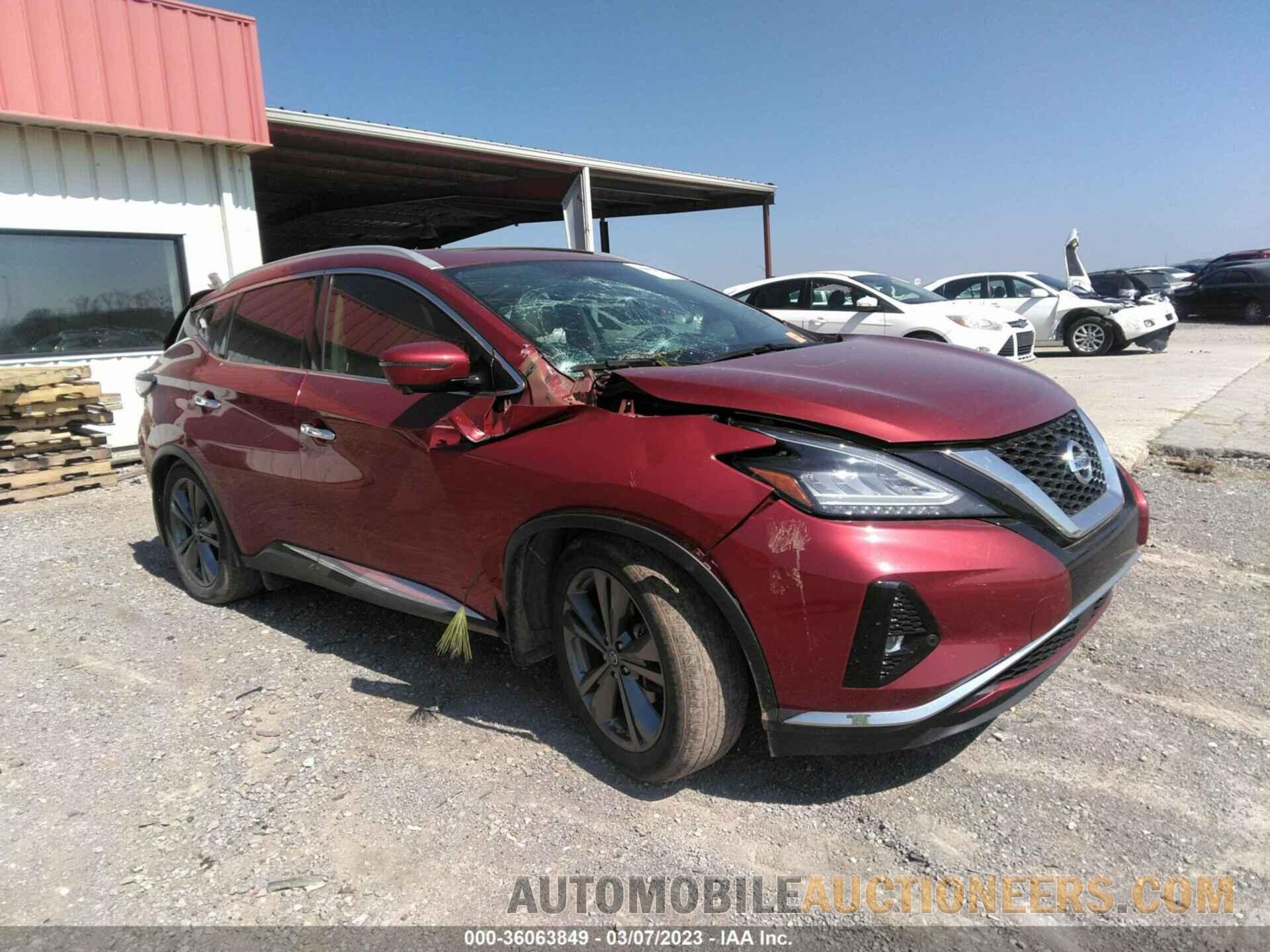 5N1AZ2MS0KN129567 NISSAN MURANO 2019