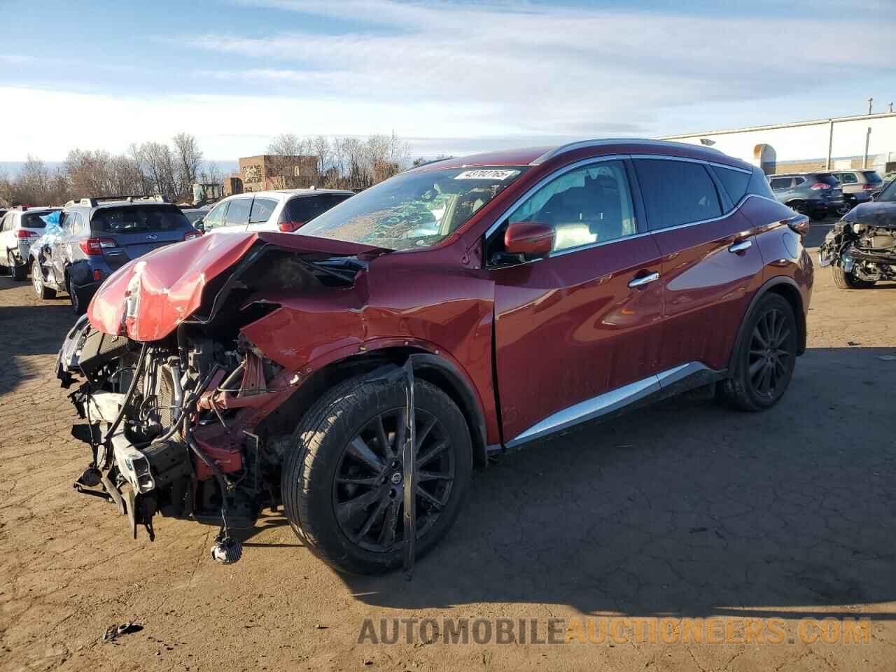 5N1AZ2MS0KN162374 NISSAN MURANO 2019