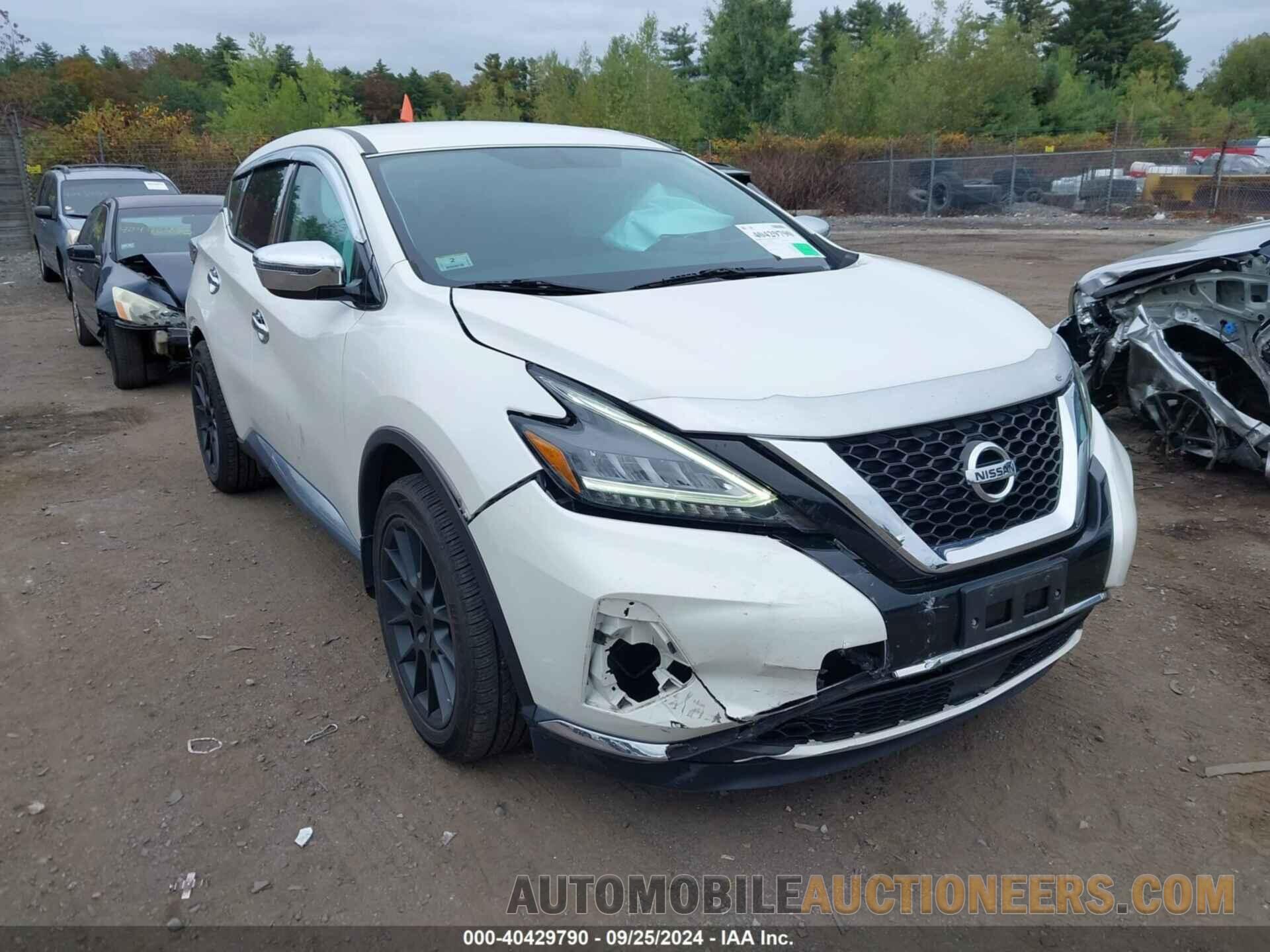 5N1AZ2MS5KN102834 NISSAN MURANO 2019