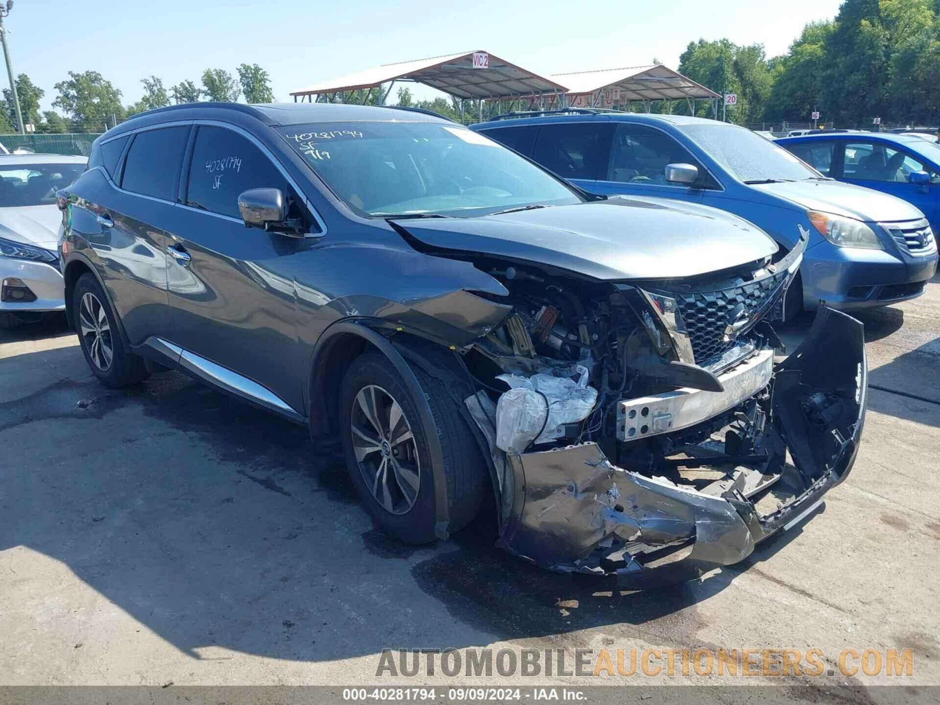 5N1AZ2MS8KN133866 NISSAN MURANO 2019