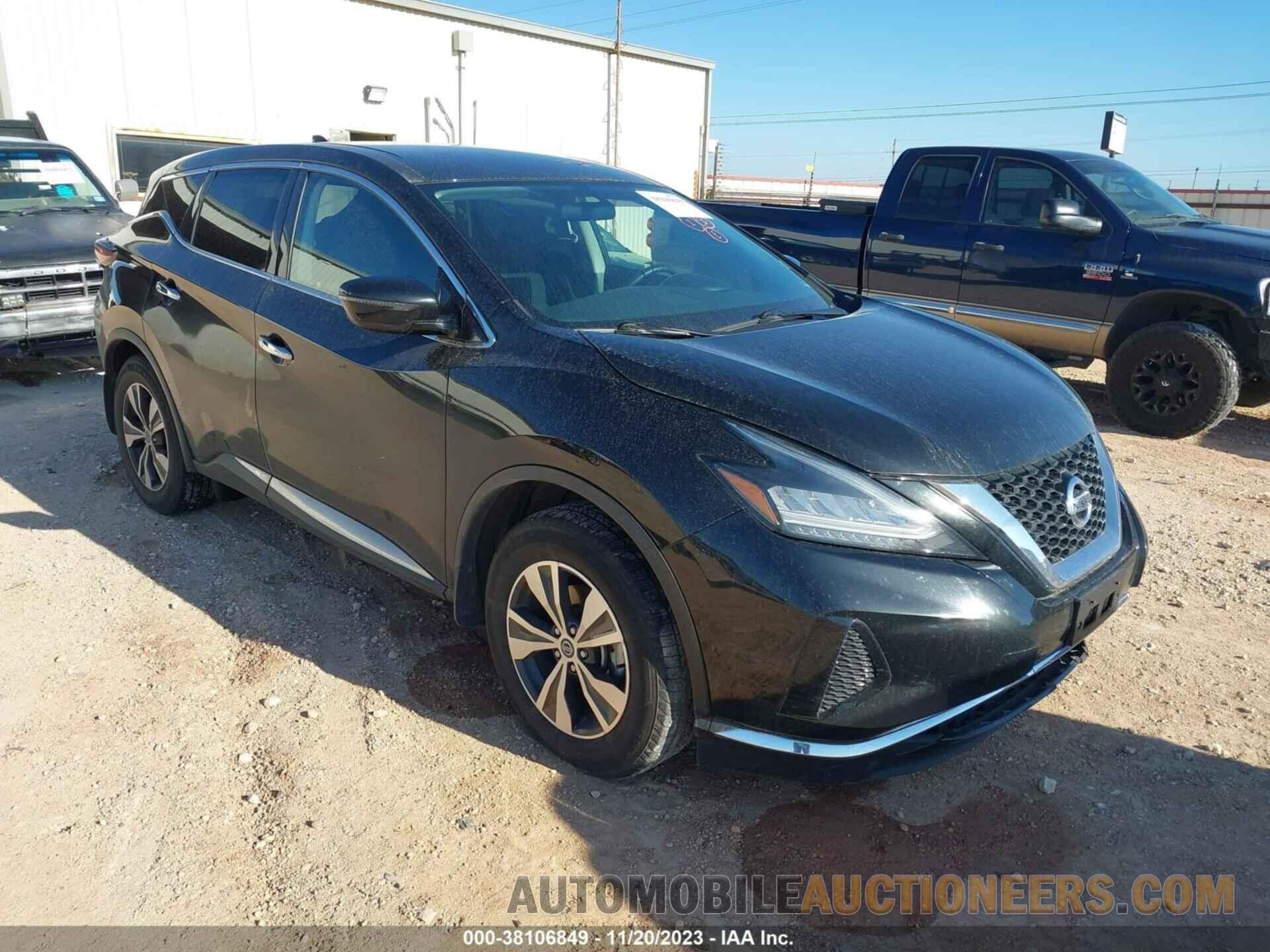 5N1AZ2MS8KN159688 NISSAN MURANO 2019