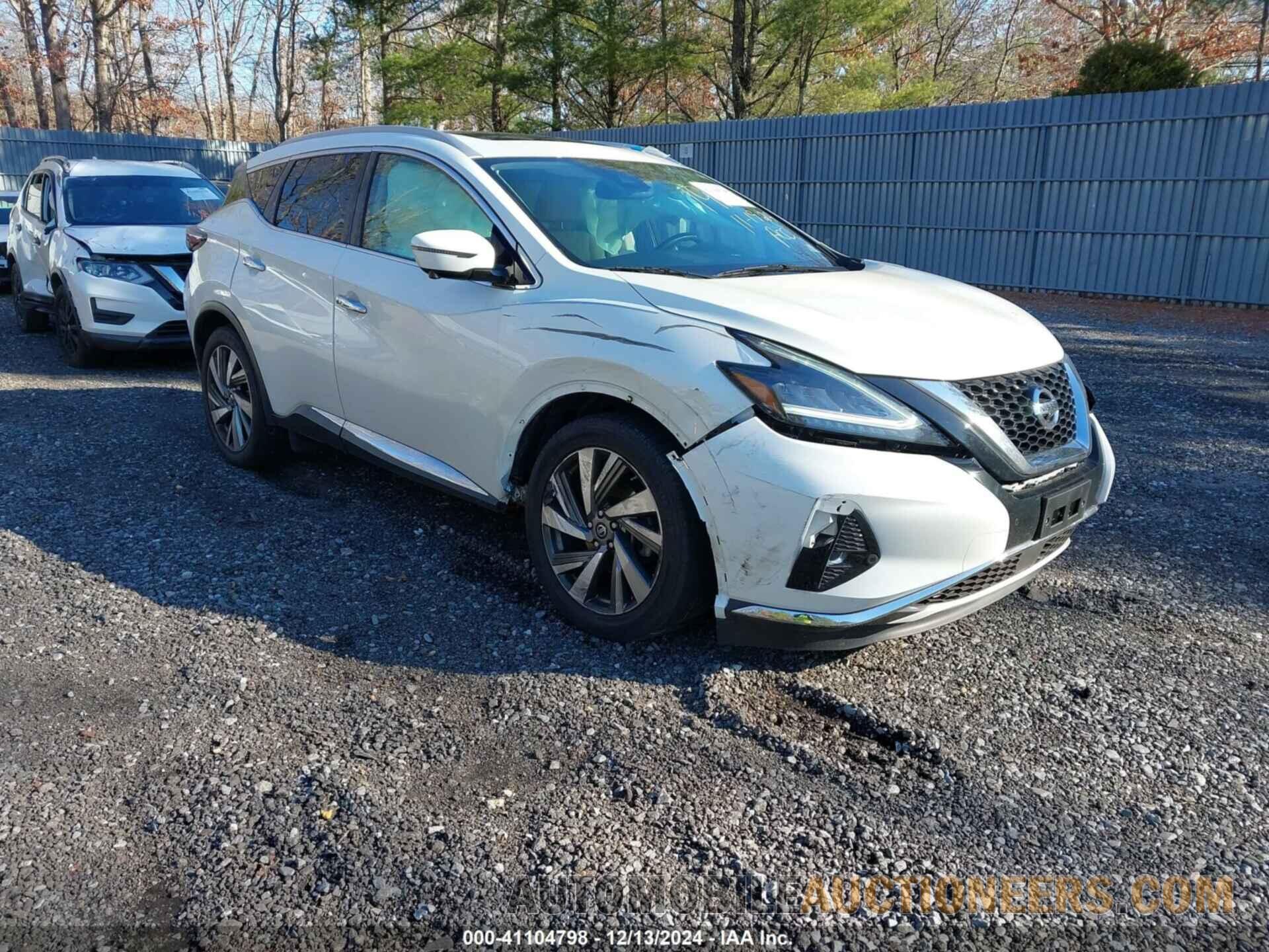 5N1AZ2MS9KN121273 NISSAN MURANO 2019