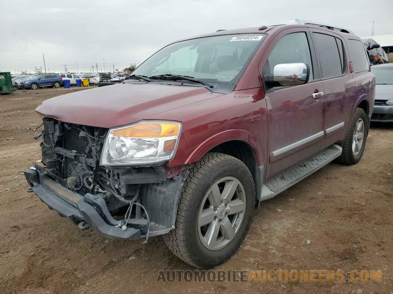 5N1BA0NE1CN622278 NISSAN ARMADA 2012