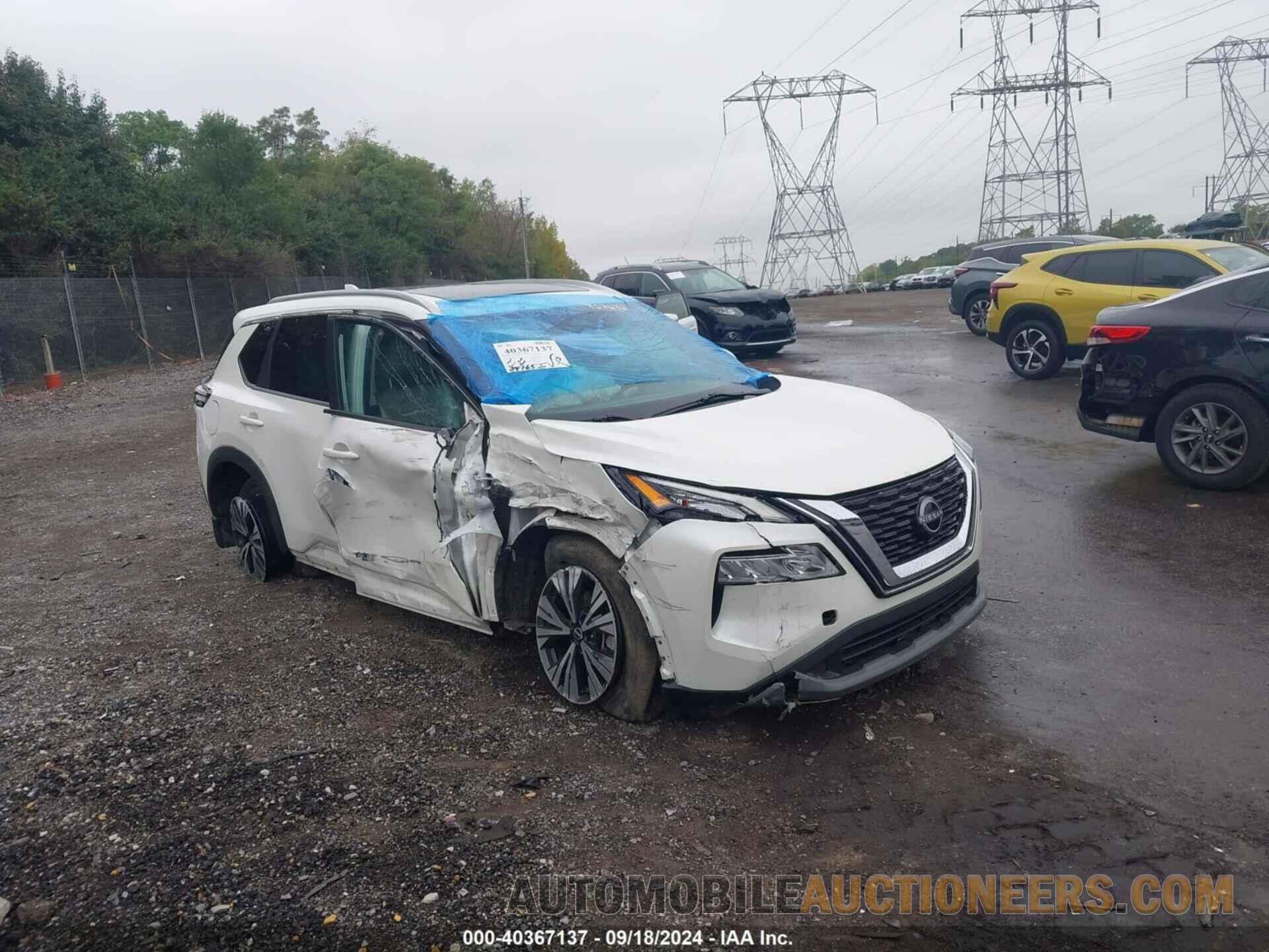 5N1BT3BB7NC707632 NISSAN ROGUE 2022