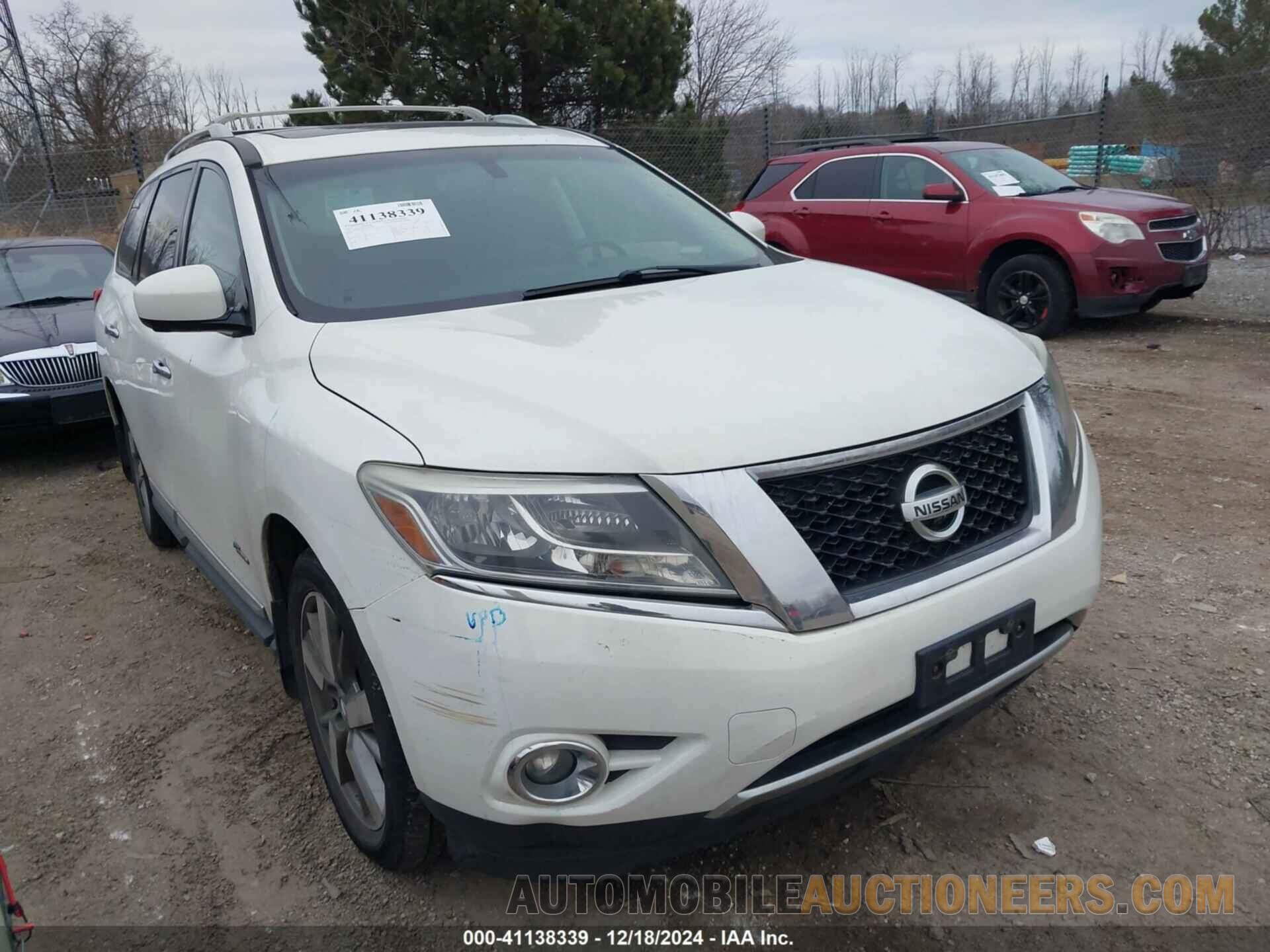 5N1CR2MM2EC658612 NISSAN PATHFINDER HYBRID 2014