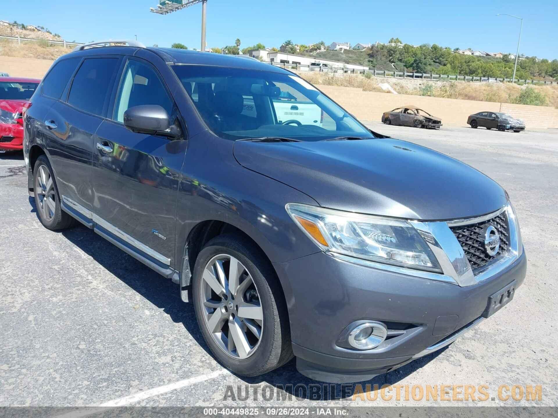 5N1CR2MN2EC637381 NISSAN PATHFINDER HYBRID 2014