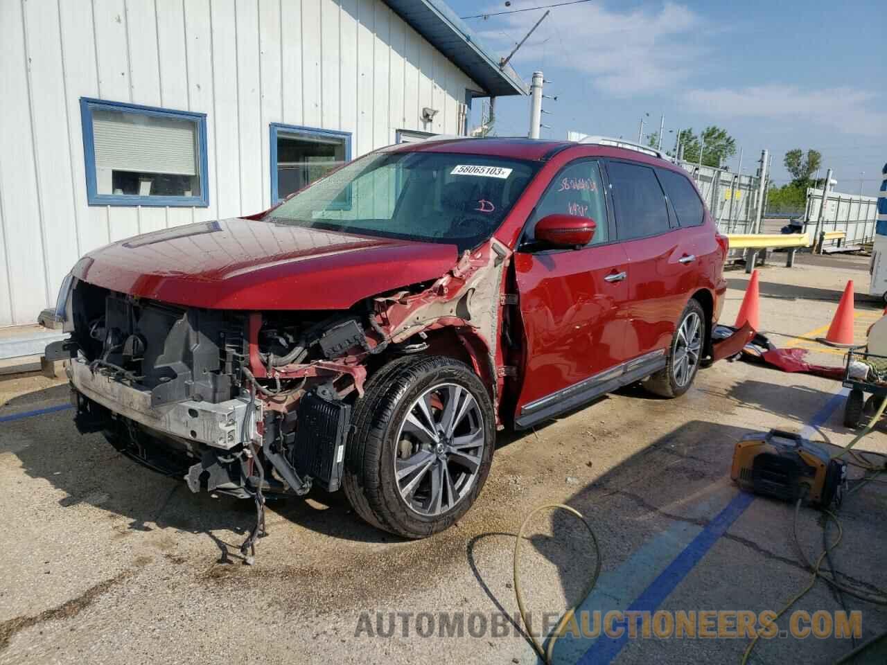 5N1DR2MM5JC672289 NISSAN PATHFINDER 2018