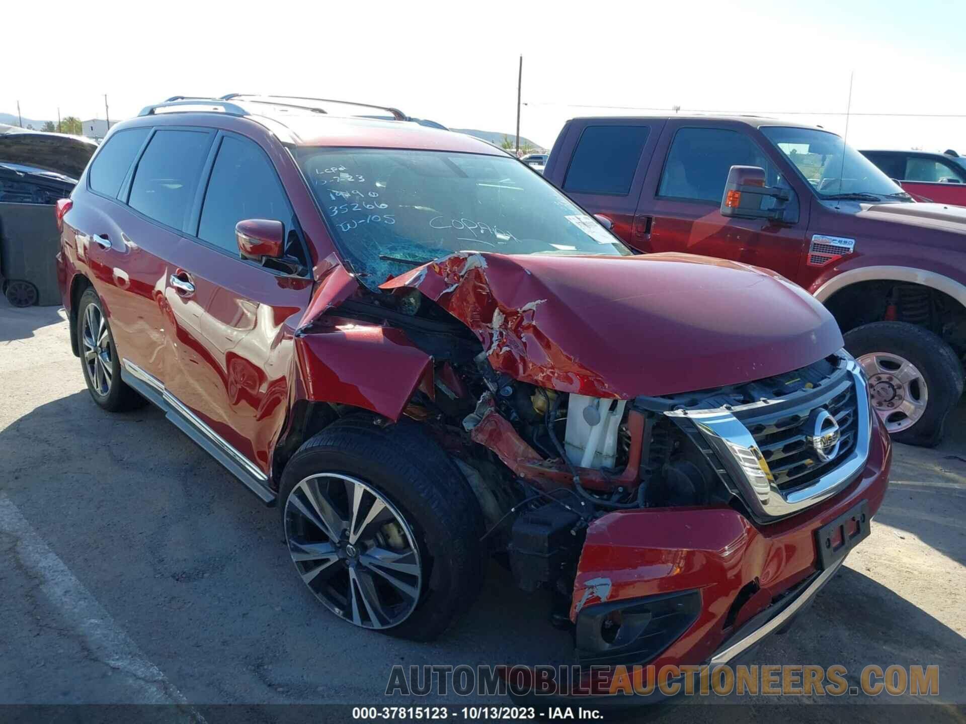 5N1DR2MN3KC581919 NISSAN PATHFINDER 2019