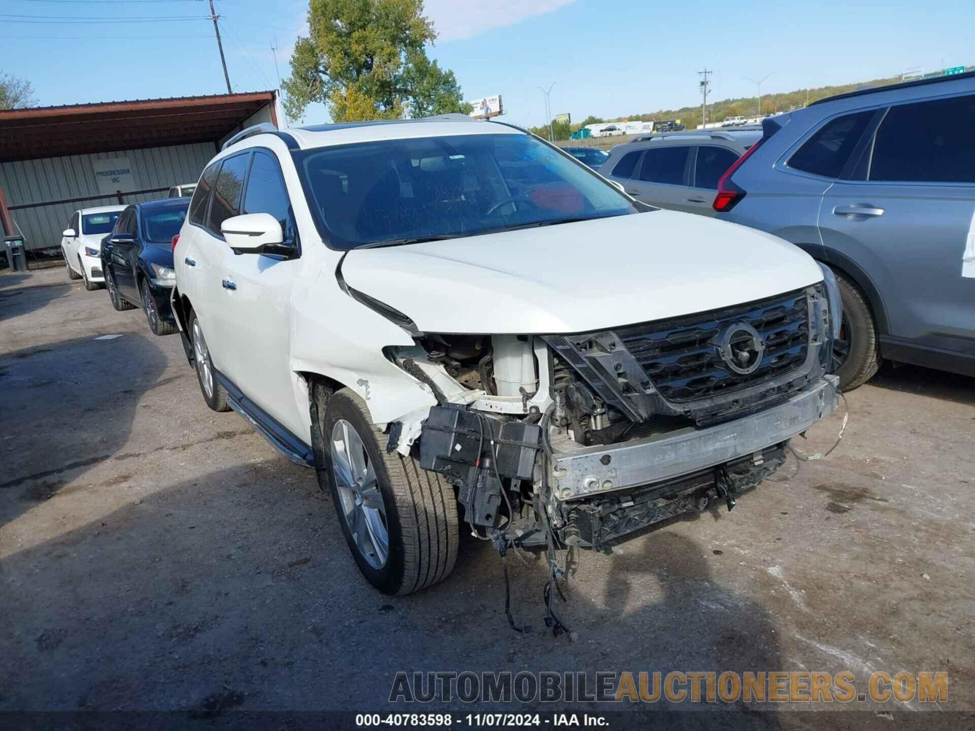 5N1DR2MN7KC588498 NISSAN PATHFINDER 2019