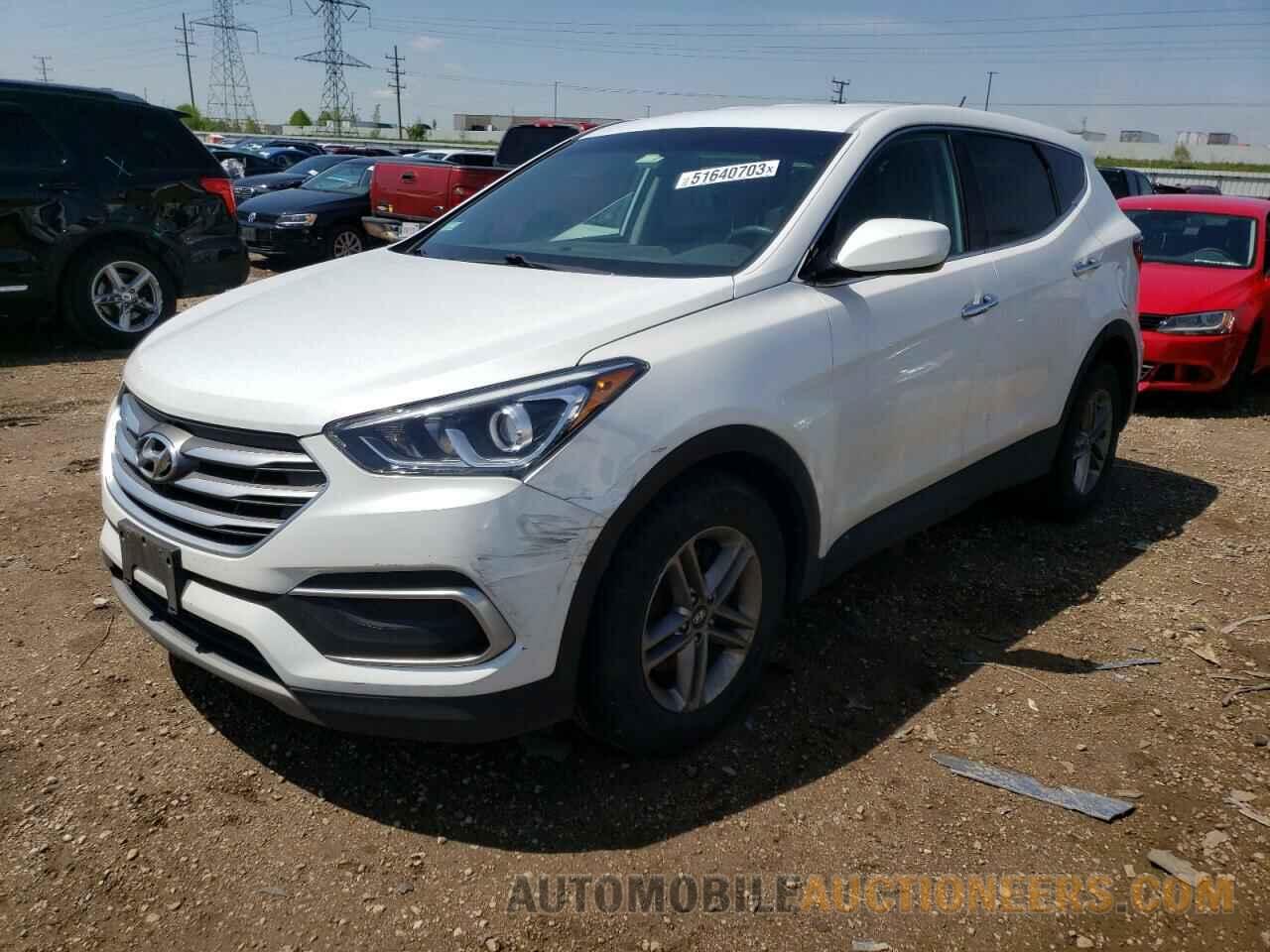 5NMZTDLB5JH107873 HYUNDAI SANTA FE 2018