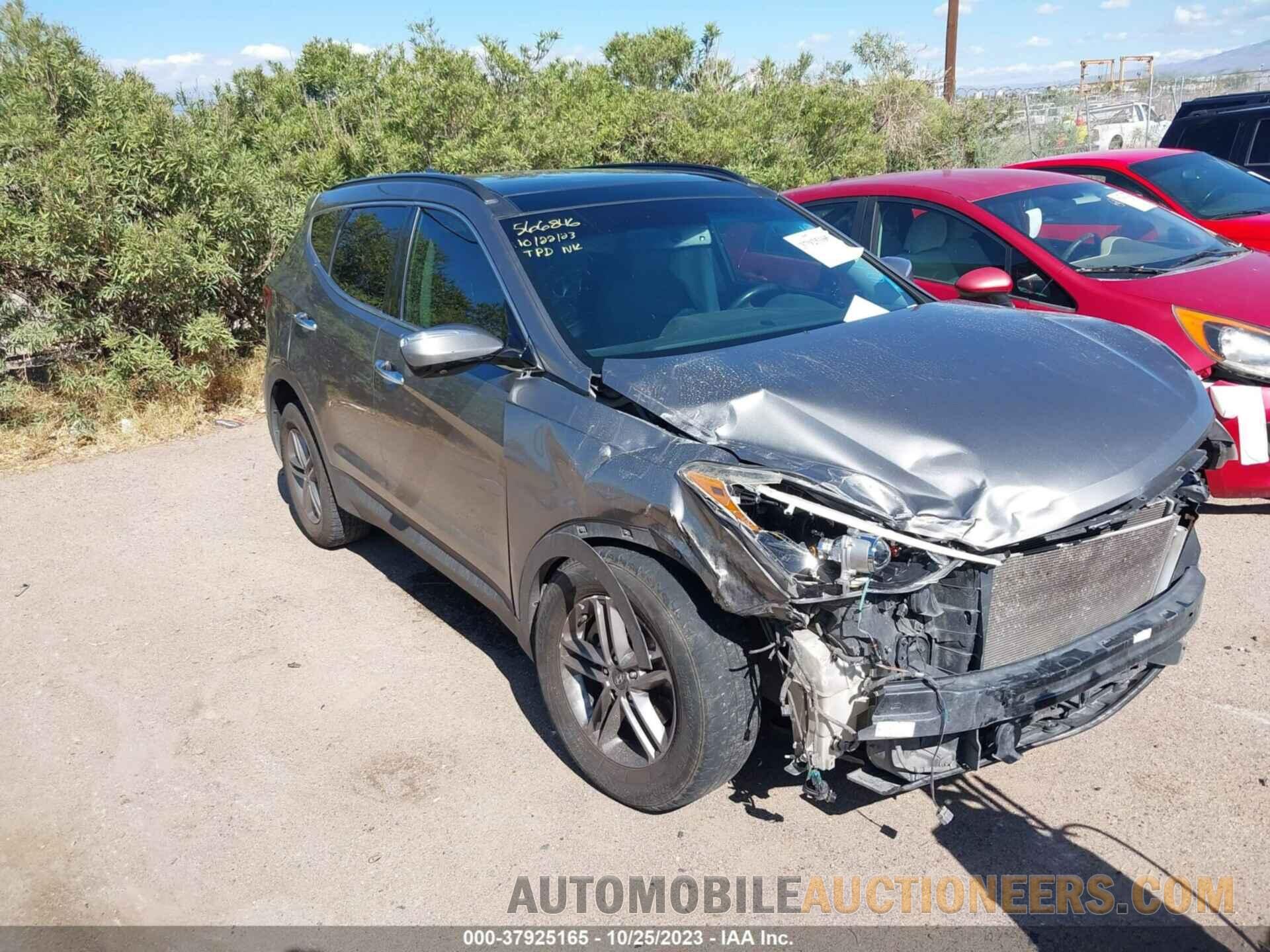 5NMZU3LB6JH066905 HYUNDAI SANTA FE SPORT 2018