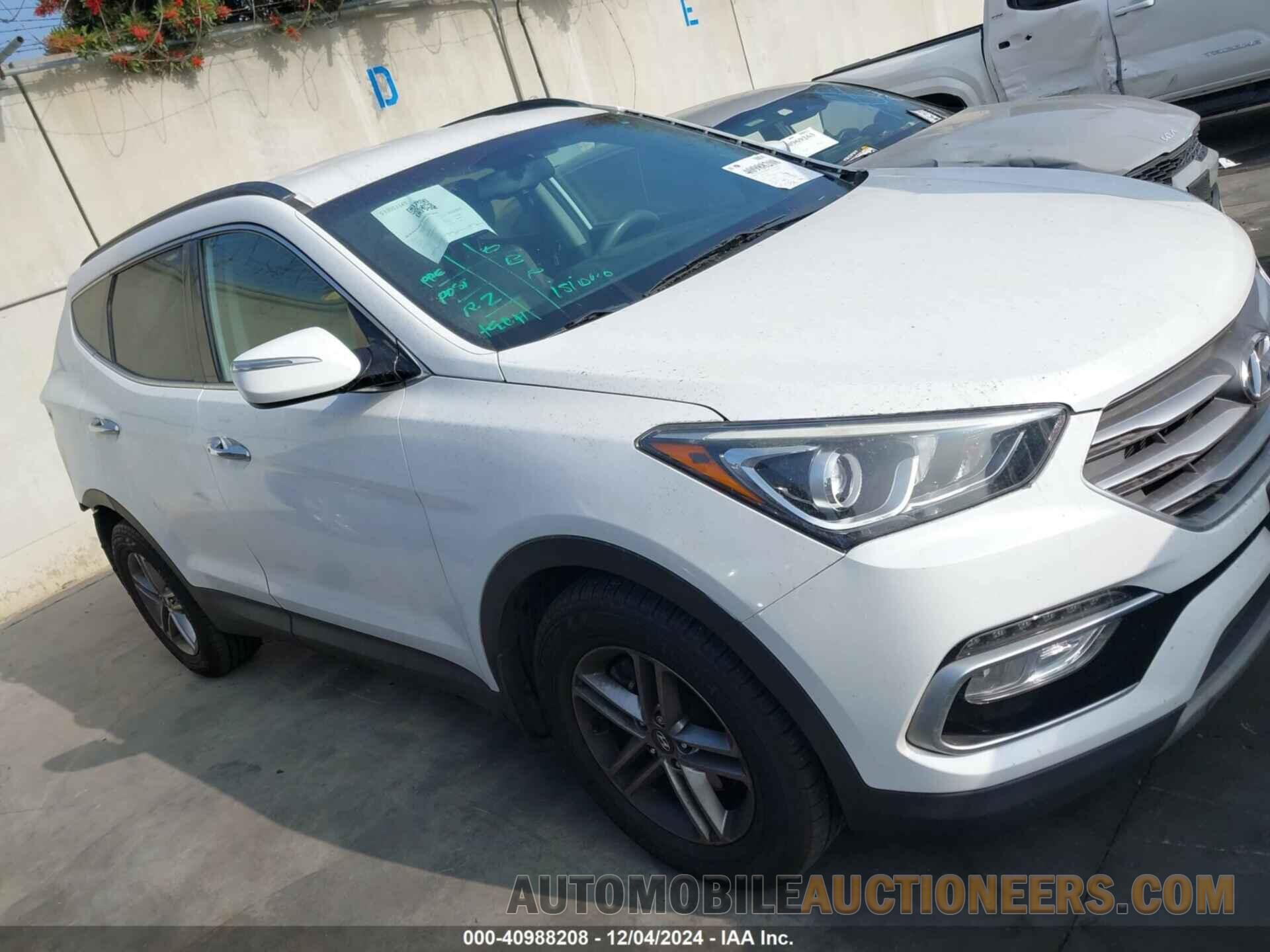 5NMZU3LB7JH088282 HYUNDAI SANTA FE SPORT 2018