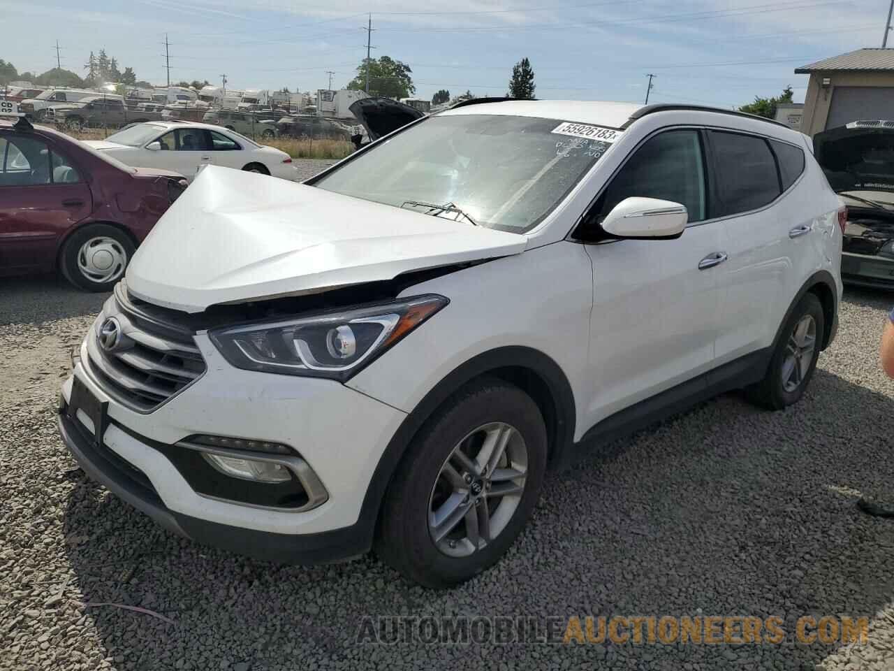 5NMZUDLB3JH064843 HYUNDAI SANTA FE 2018