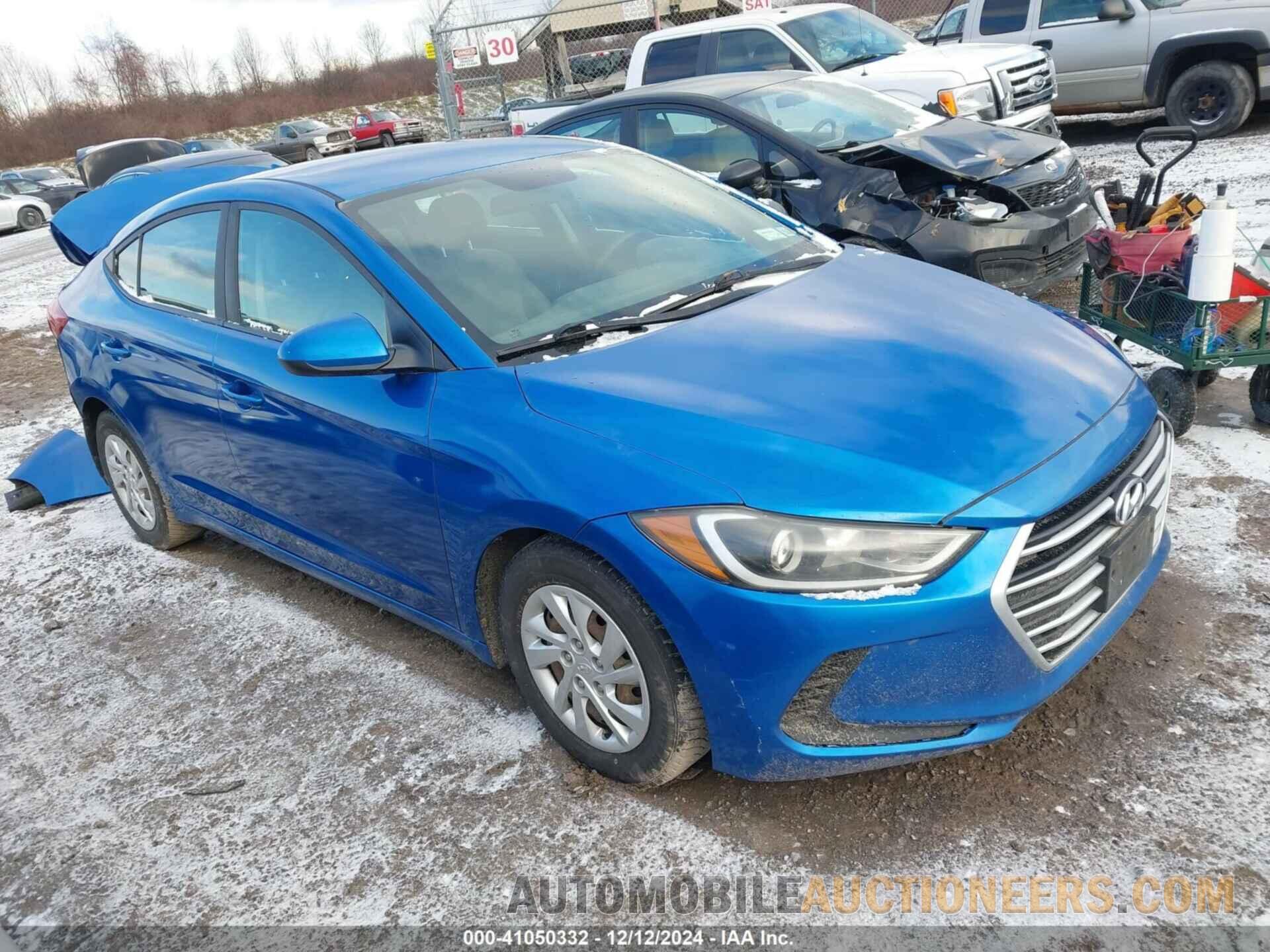 5NPD74LF0HH079348 HYUNDAI ELANTRA 2017