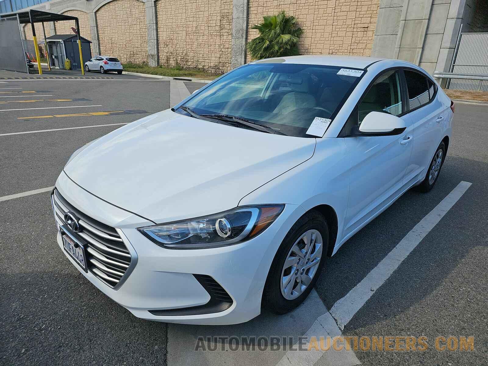 5NPD74LF0HH103180 Hyundai Elantra SE 2017