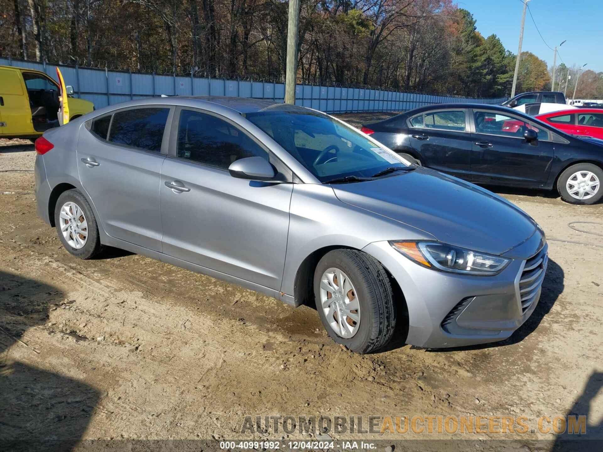 5NPD74LF0HH149964 HYUNDAI ELANTRA 2017