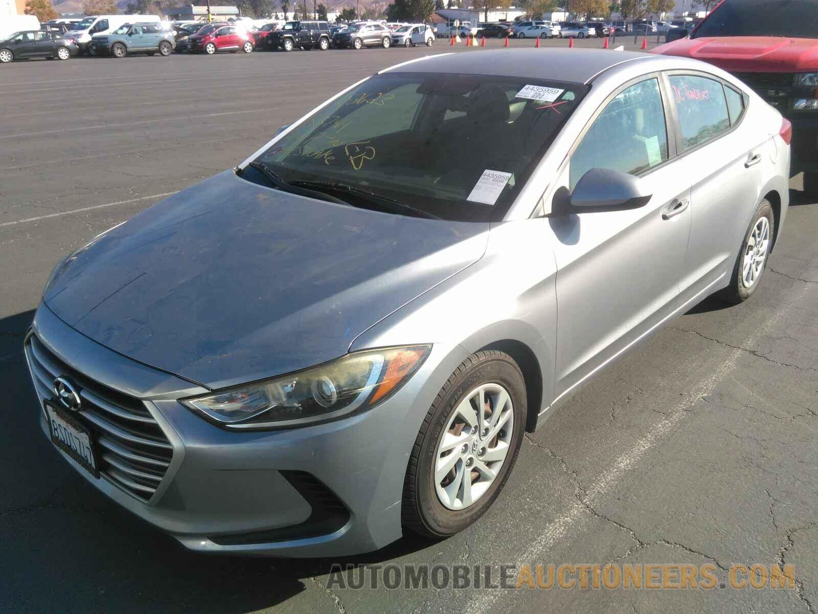 5NPD74LF0HH153741 Hyundai Elantra SE 2017