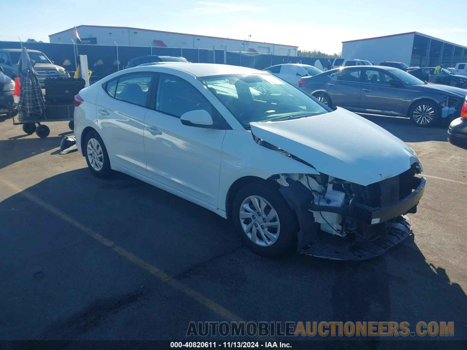 5NPD74LF0HH174458 HYUNDAI ELANTRA 2017