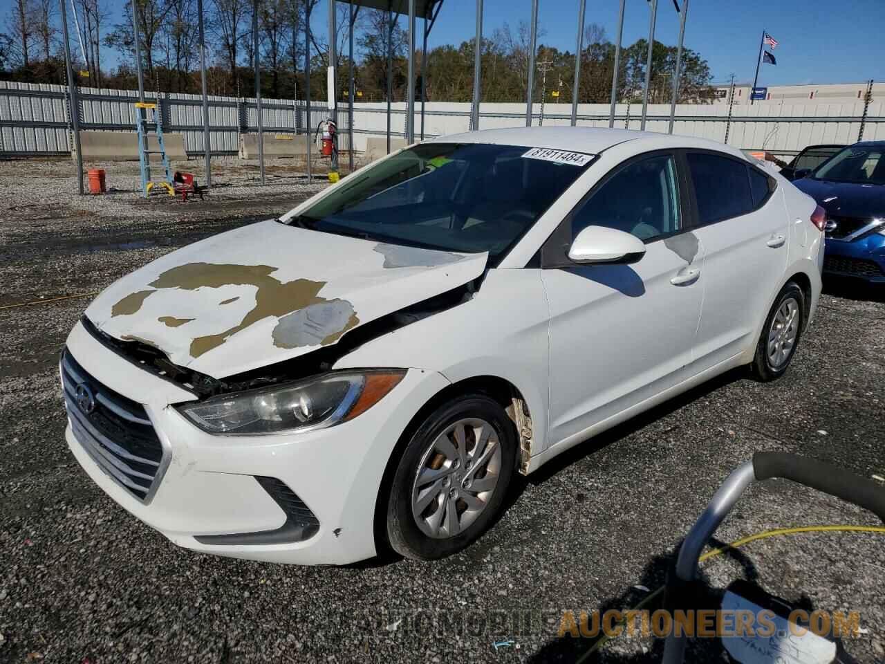 5NPD74LF0HH178672 HYUNDAI ELANTRA 2017