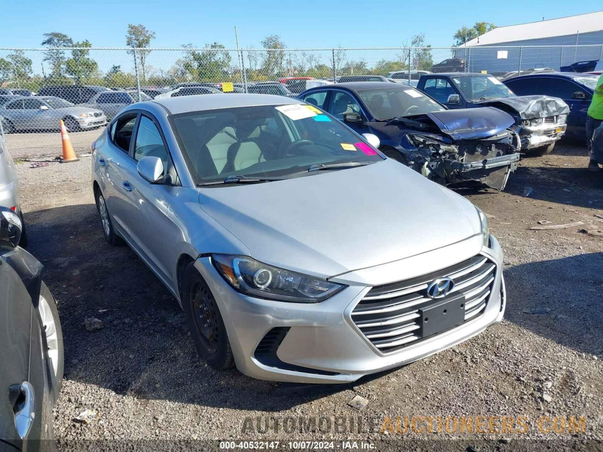 5NPD74LF0HH183466 HYUNDAI ELANTRA 2017