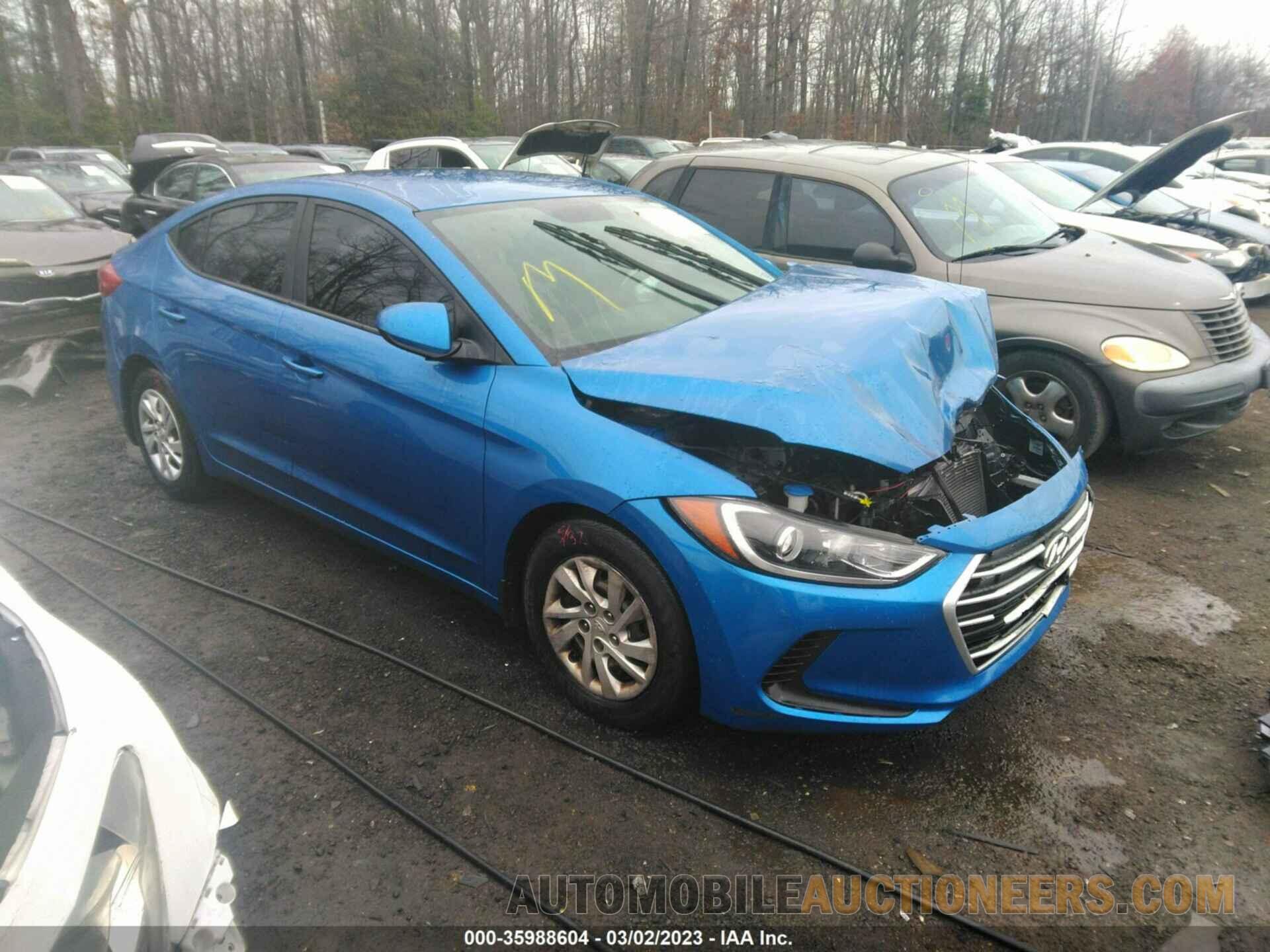 5NPD74LF0JH227777 HYUNDAI ELANTRA 2018