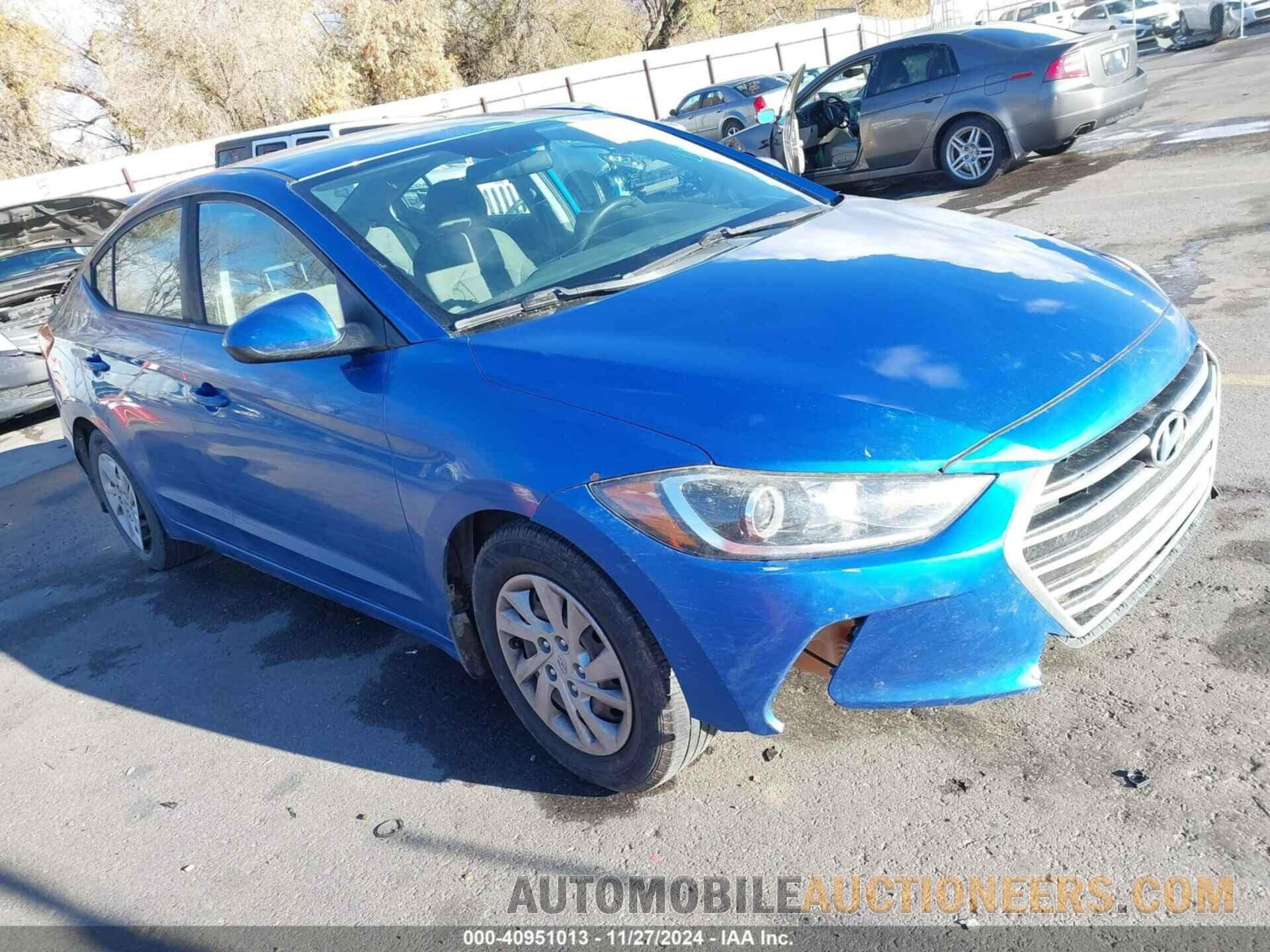 5NPD74LF0JH231909 HYUNDAI ELANTRA 2018