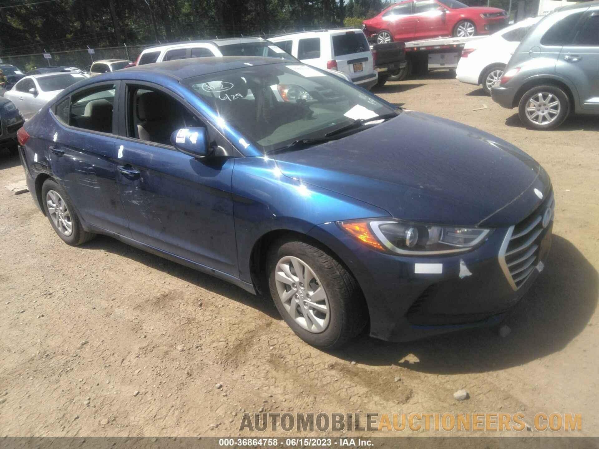 5NPD74LF0JH249195 HYUNDAI ELANTRA 2018