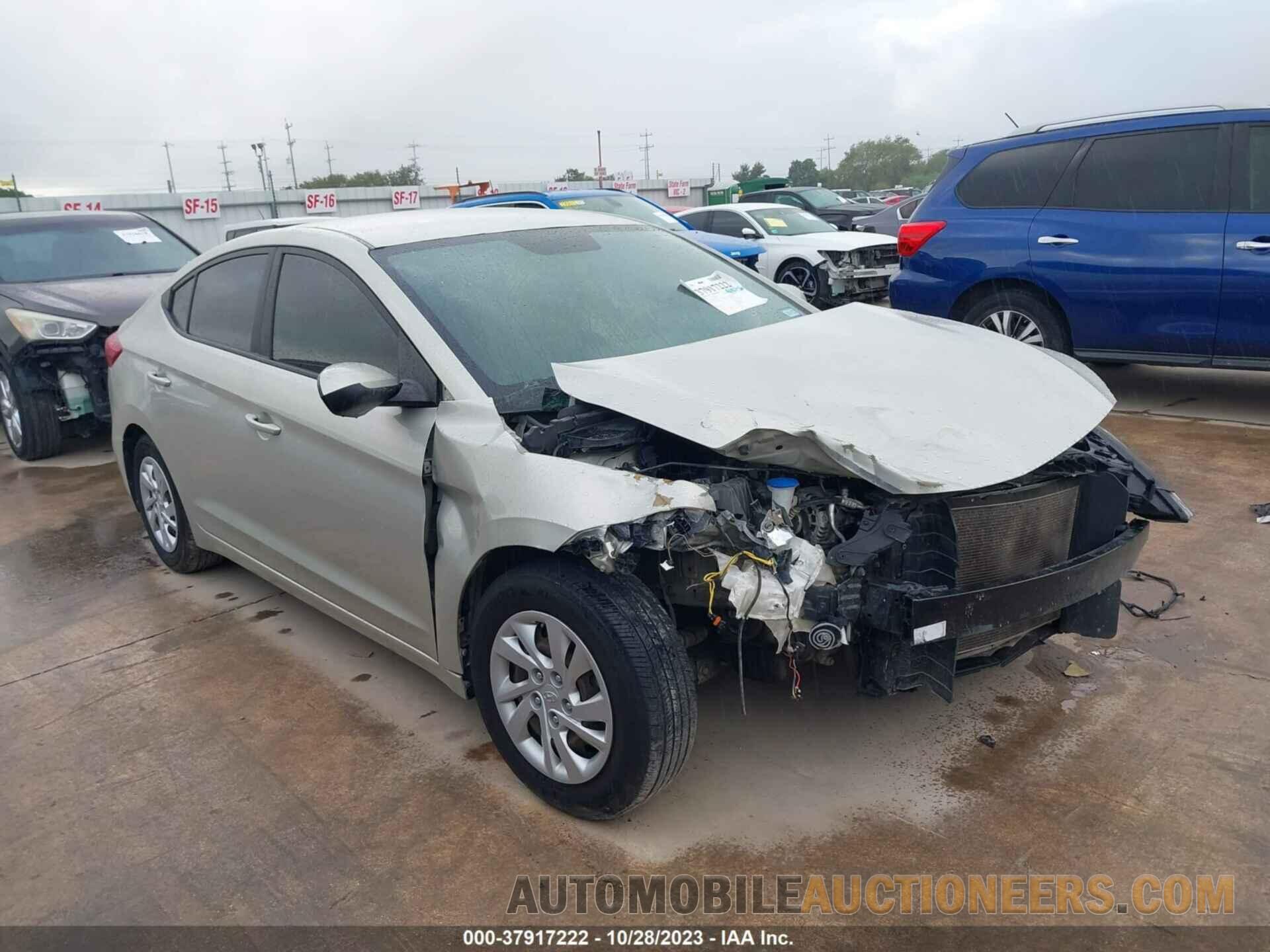 5NPD74LF0JH260701 HYUNDAI ELANTRA 2018