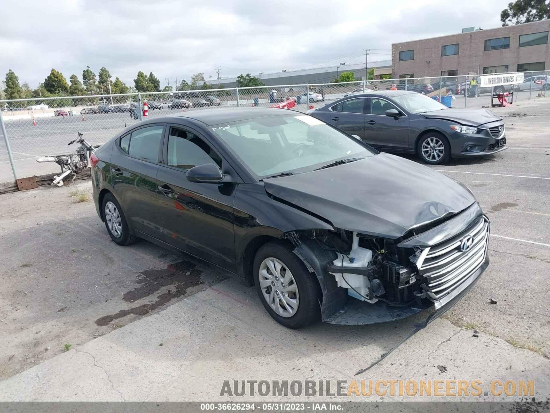 5NPD74LF0JH260794 HYUNDAI ELANTRA 2018