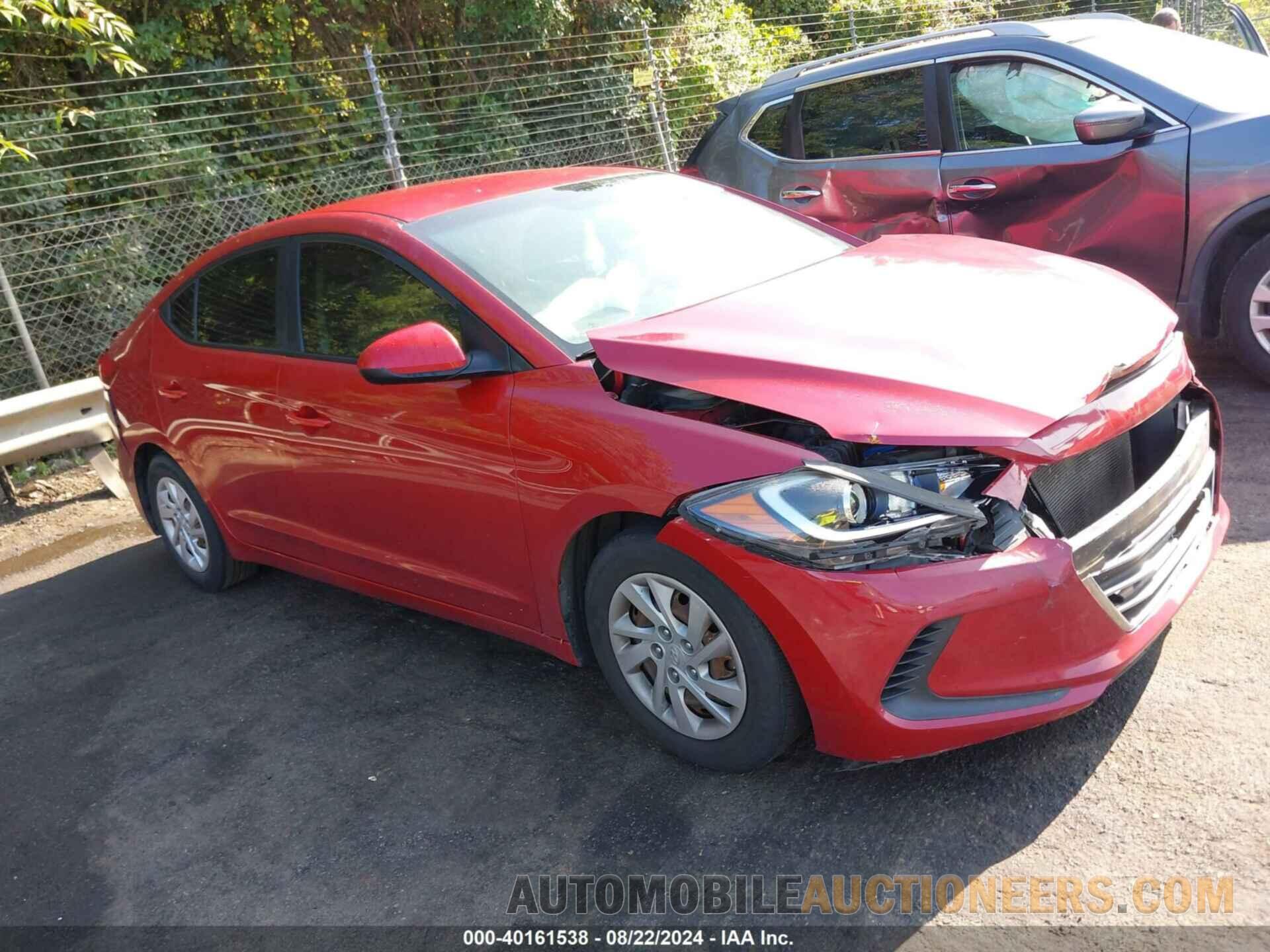 5NPD74LF0JH264585 HYUNDAI ELANTRA 2018