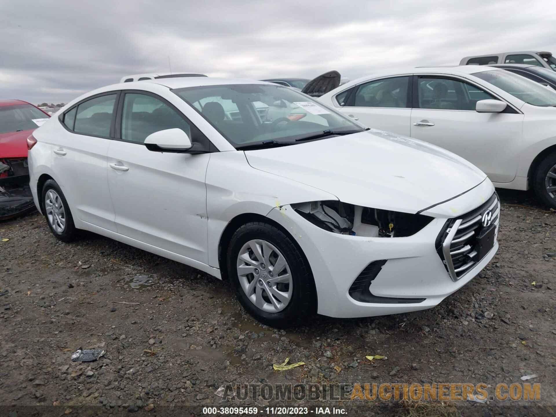 5NPD74LF0JH385701 HYUNDAI ELANTRA 2018