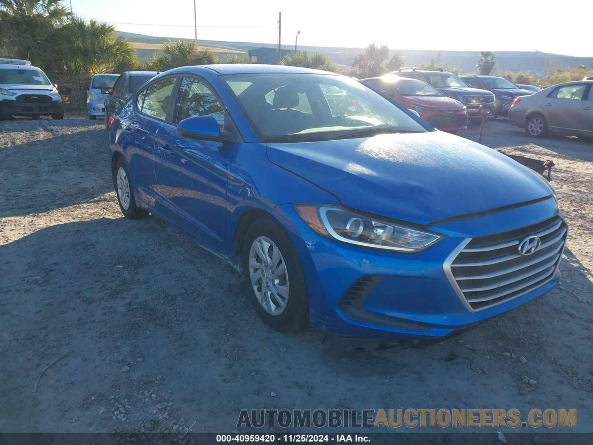 5NPD74LF0JH391692 HYUNDAI ELANTRA 2018