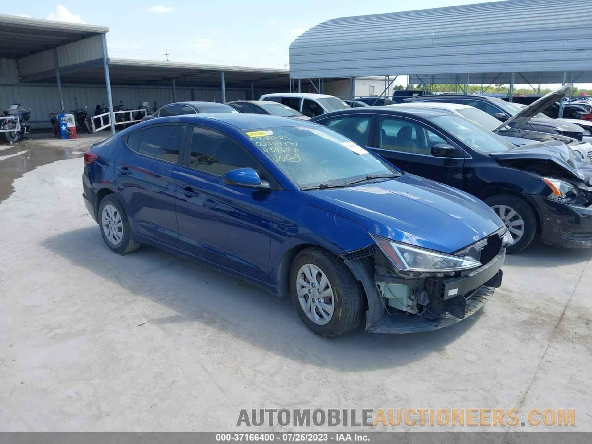 5NPD74LF0KH434607 HYUNDAI ELANTRA 2019