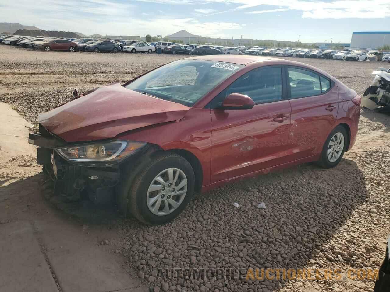 5NPD74LF1HH092433 HYUNDAI ELANTRA 2017