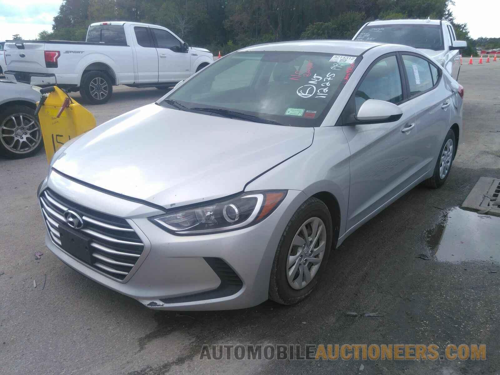 5NPD74LF1HH112275 Hyundai Elantra SE 2017