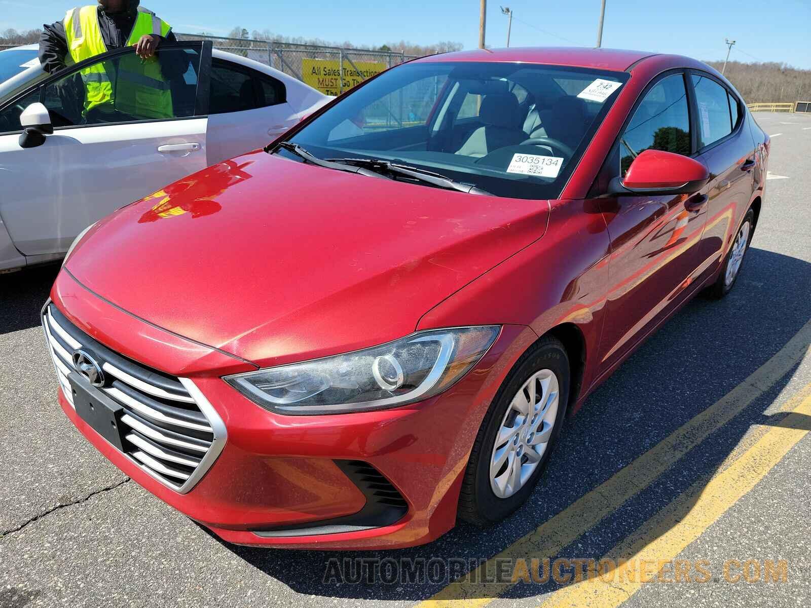 5NPD74LF1HH126578 Hyundai Elantra SE 2017