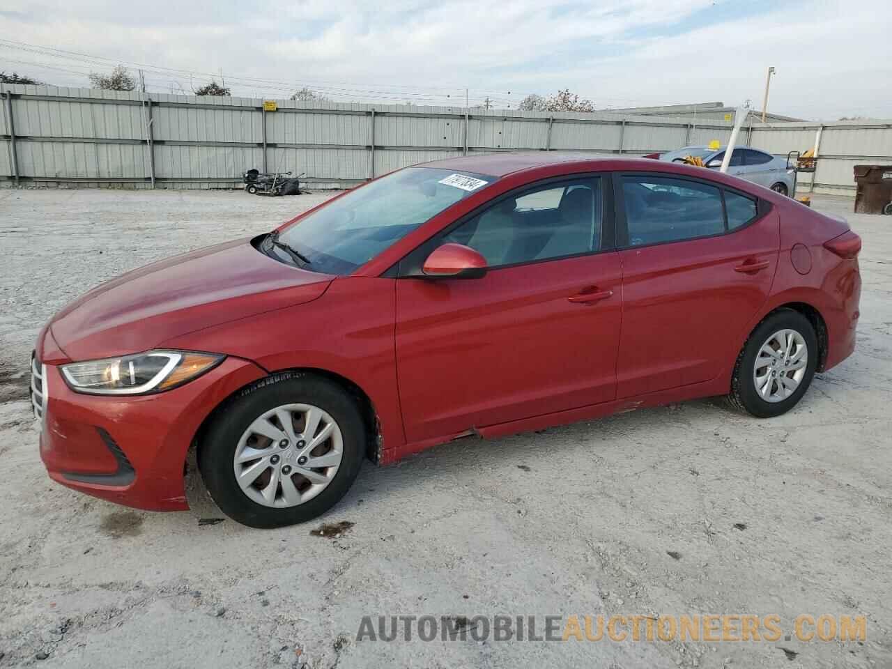 5NPD74LF1HH138195 HYUNDAI ELANTRA 2017