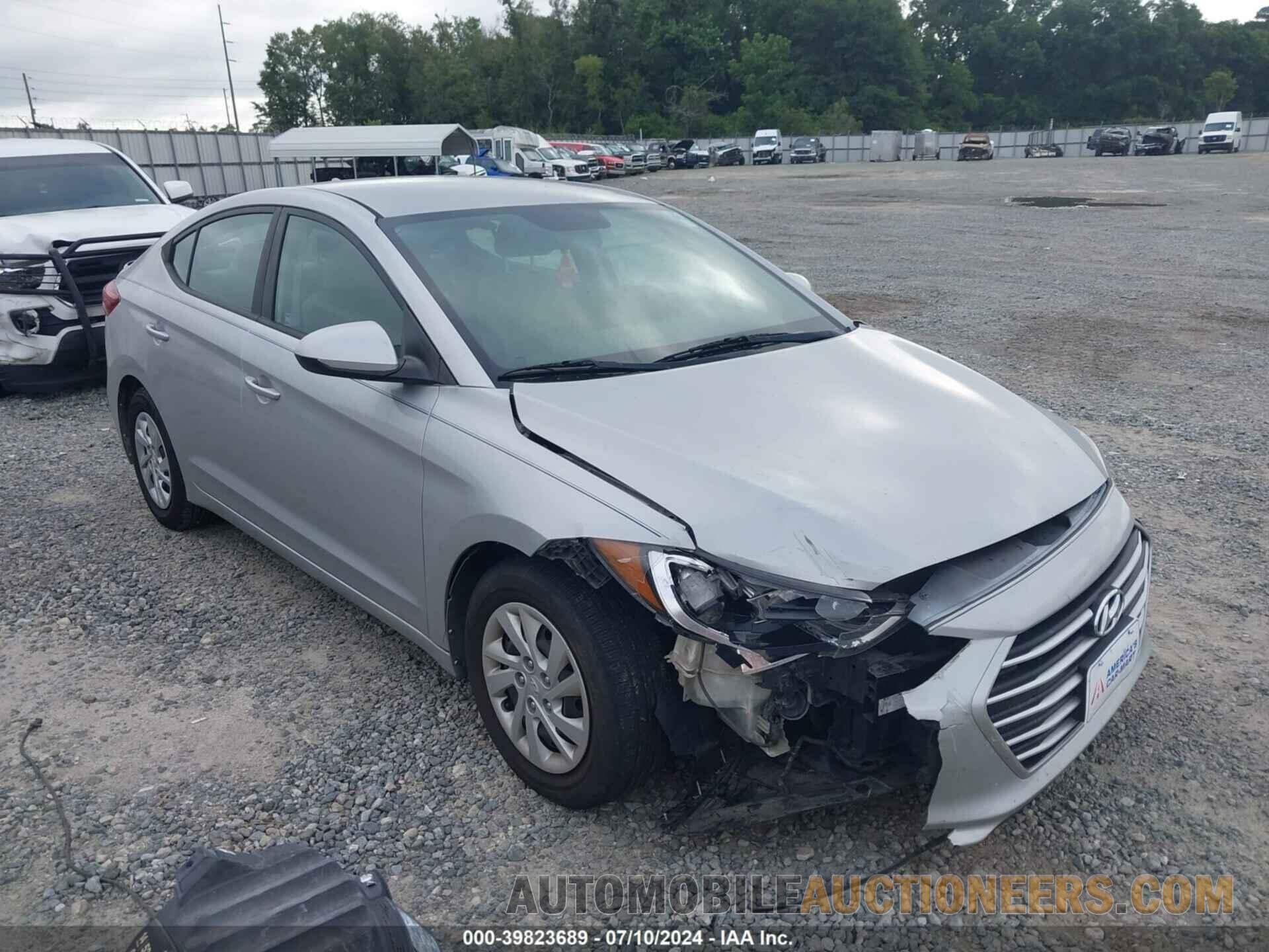 5NPD74LF1HH151397 HYUNDAI ELANTRA 2017