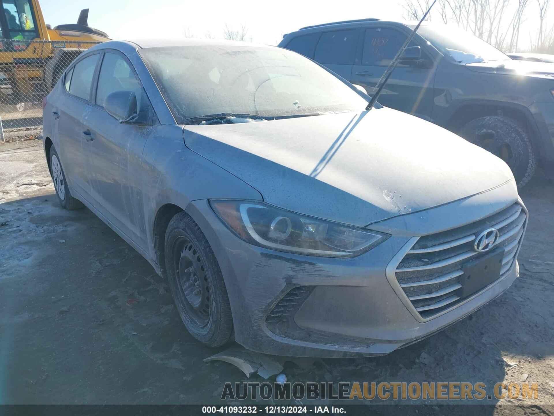 5NPD74LF1HH168099 HYUNDAI ELANTRA 2017