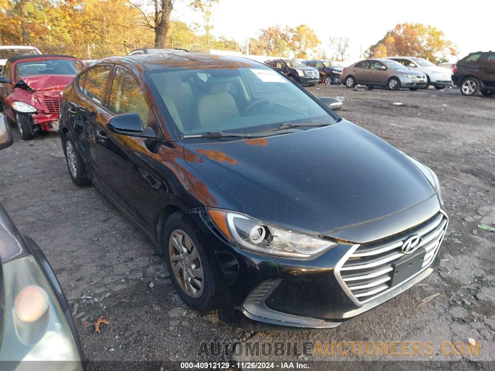 5NPD74LF1HH173187 HYUNDAI ELANTRA 2017