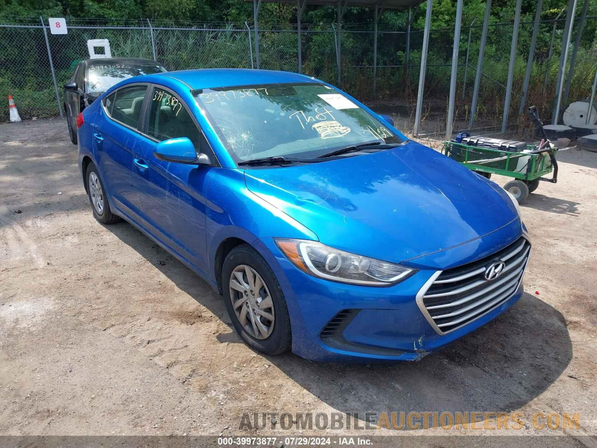 5NPD74LF1JH221616 HYUNDAI ELANTRA 2018