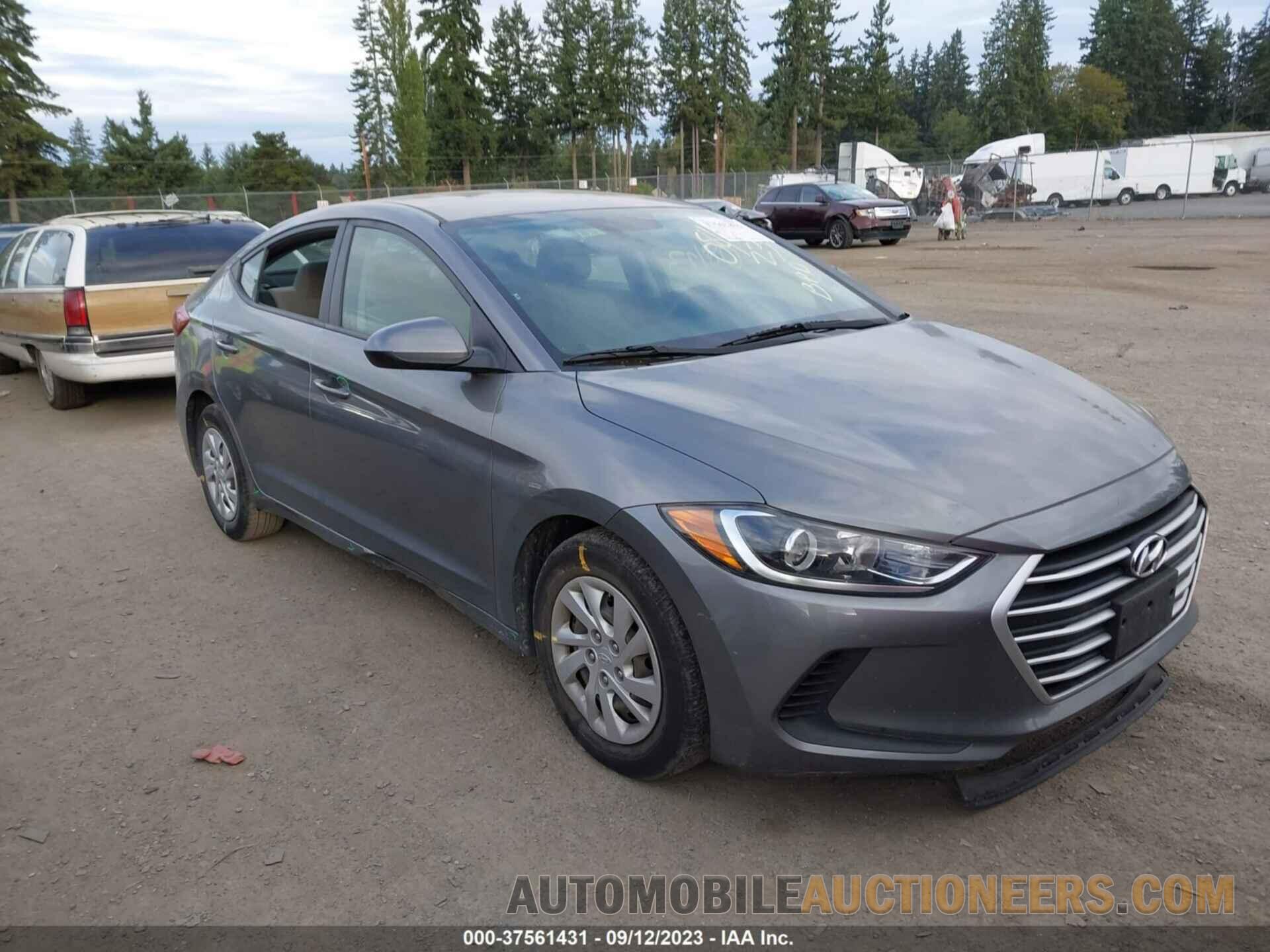 5NPD74LF1JH249285 HYUNDAI ELANTRA 2018