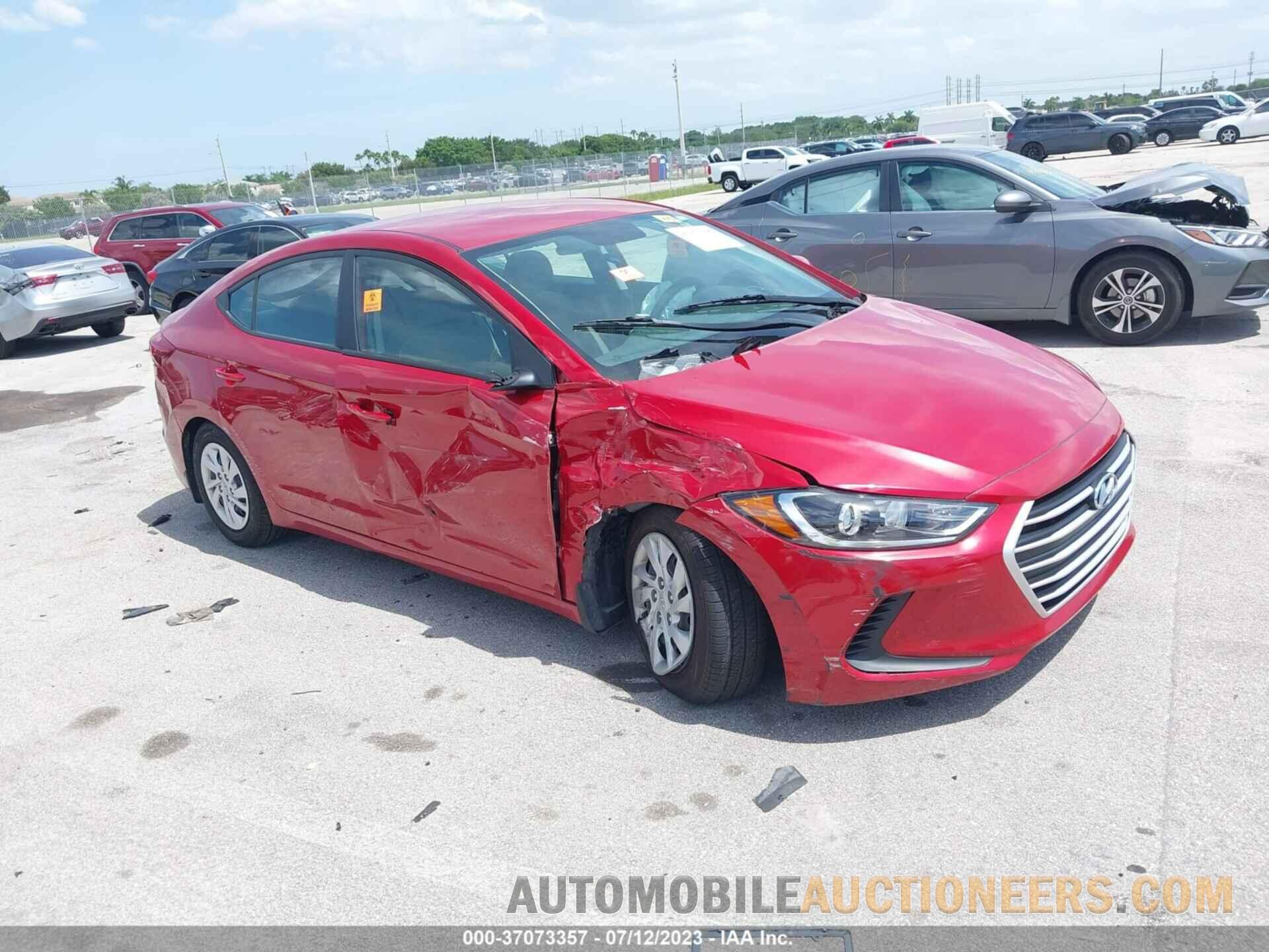 5NPD74LF1JH263204 HYUNDAI ELANTRA 2018