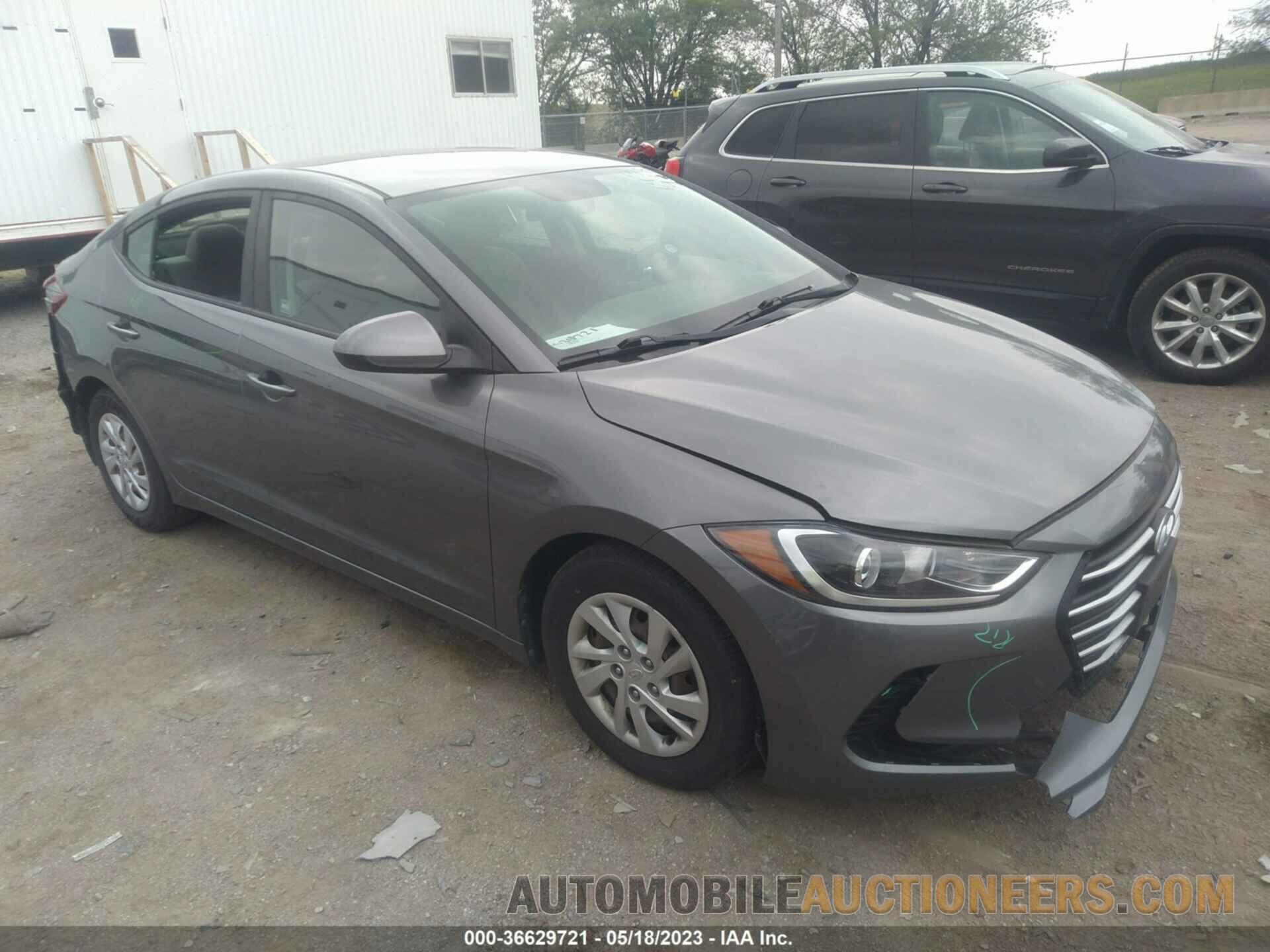 5NPD74LF1JH281718 HYUNDAI ELANTRA 2018