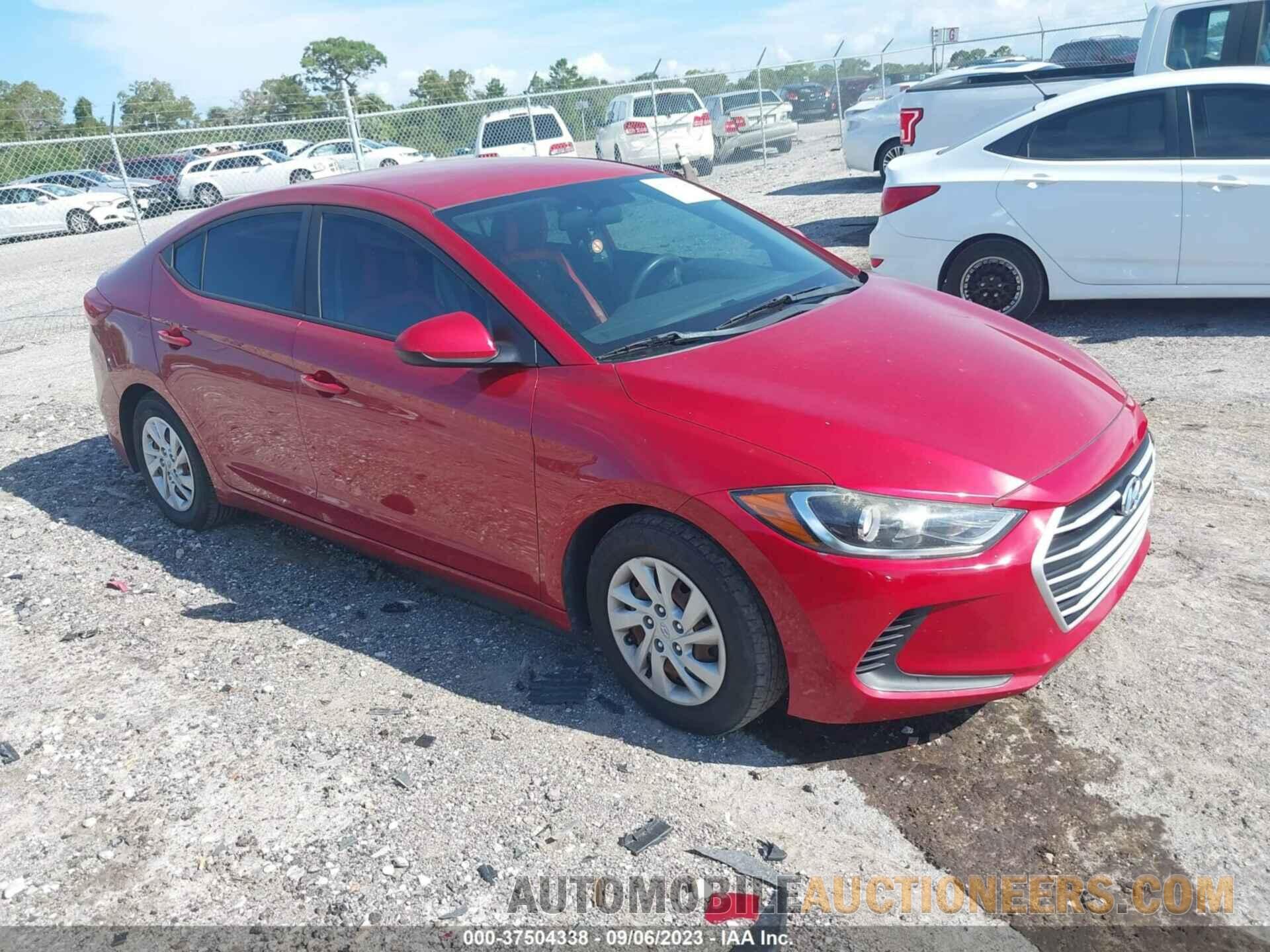 5NPD74LF1JH292864 HYUNDAI ELANTRA 2018